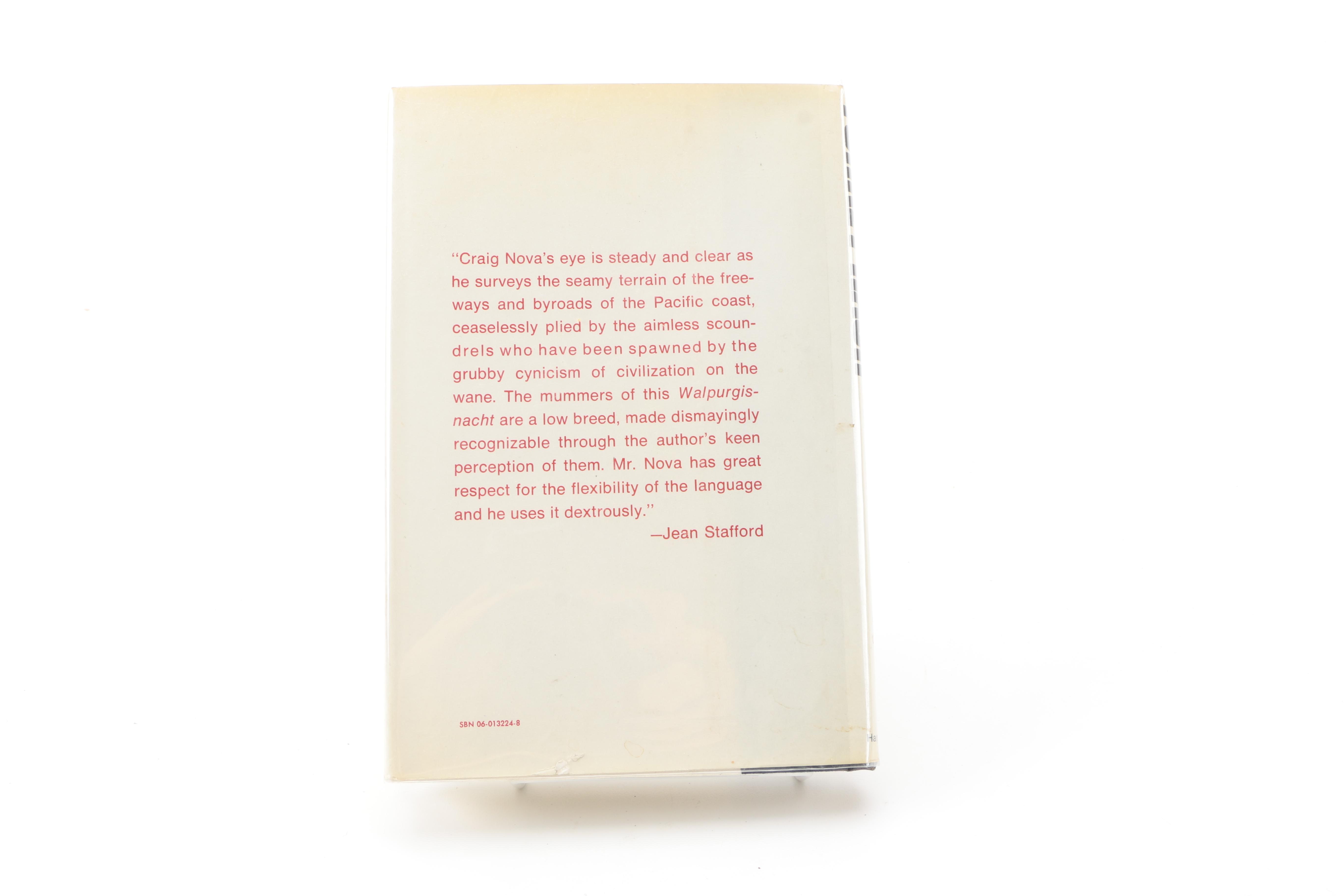 1972 Signed First Edition "Turkey Hash" by Craig Nova