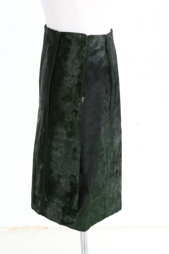 Women's Prada Calf Hair Panel Skirt