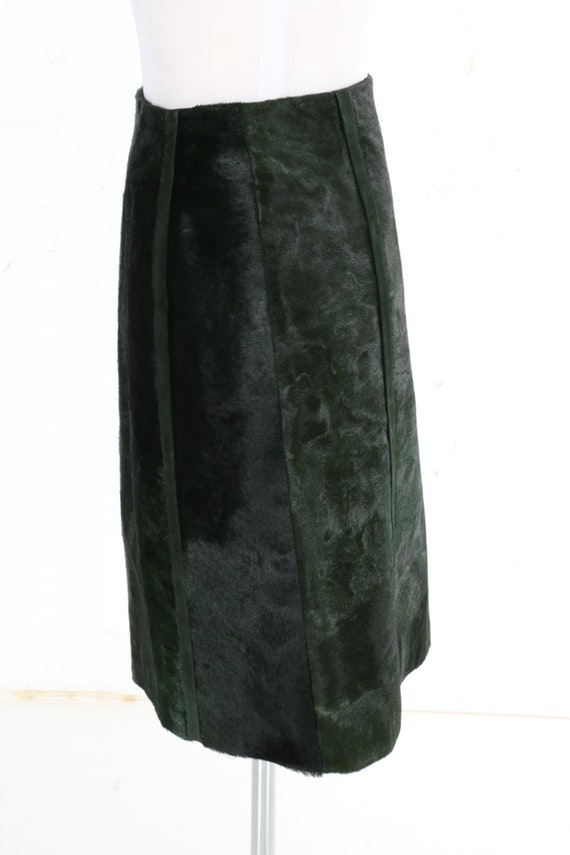 Women's Prada Calf Hair Panel Skirt