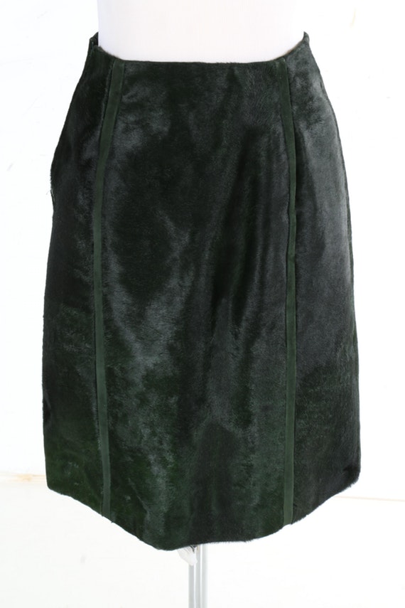 Women's Prada Calf Hair Panel Skirt