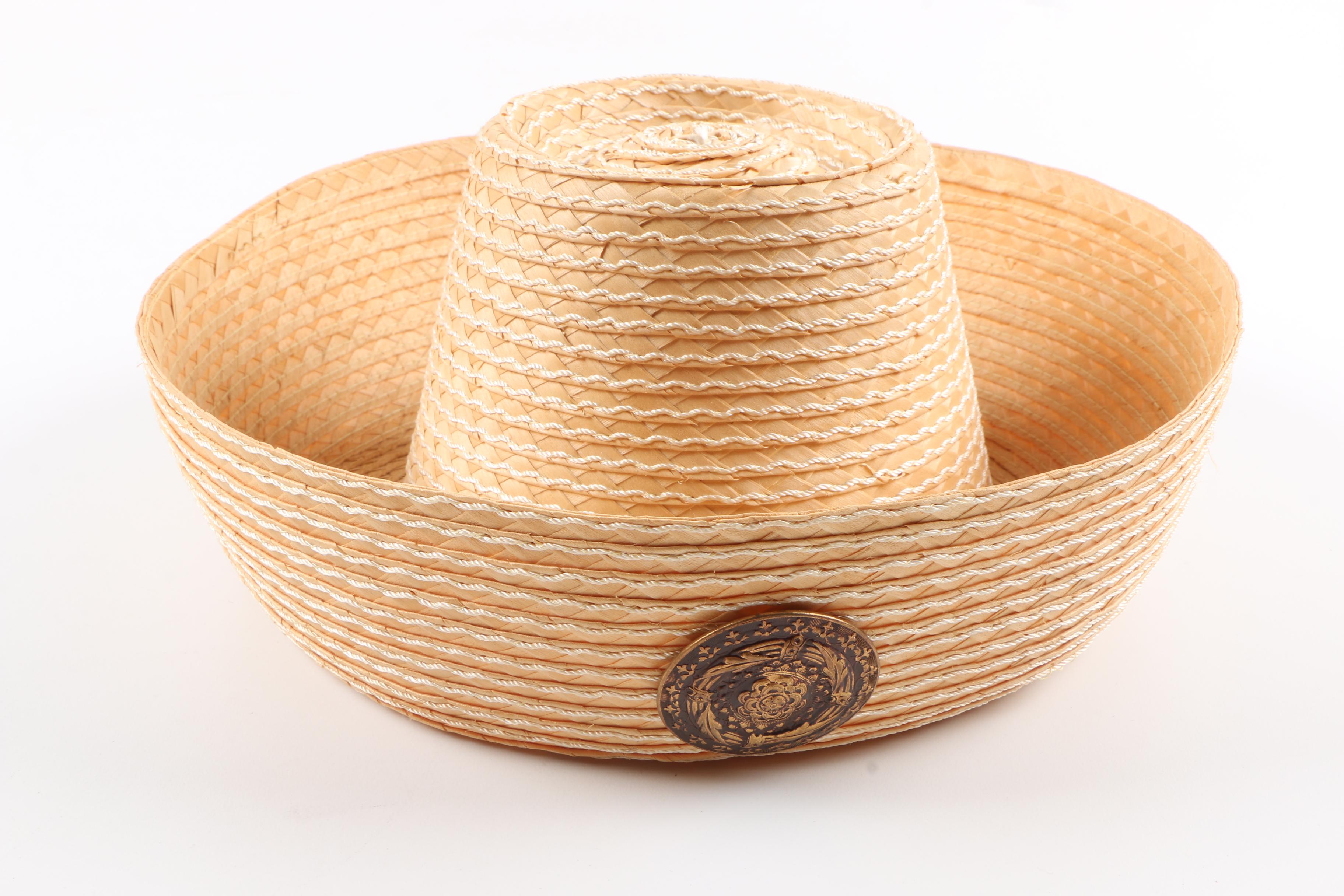 Western Hats Including a Beaver Felt Cowboy Hat