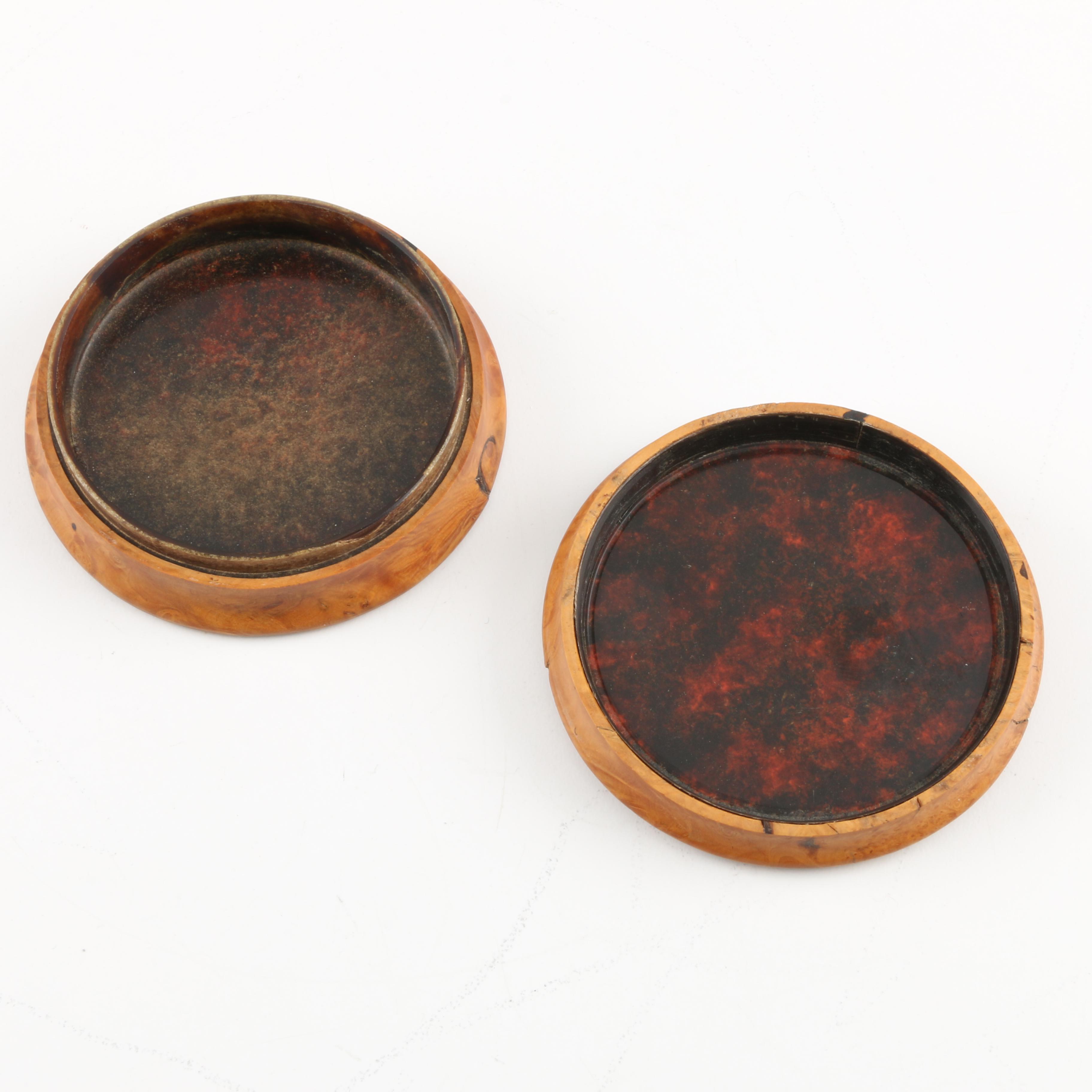 Early 19th Century French Pressed Fruitwood Snuff Box