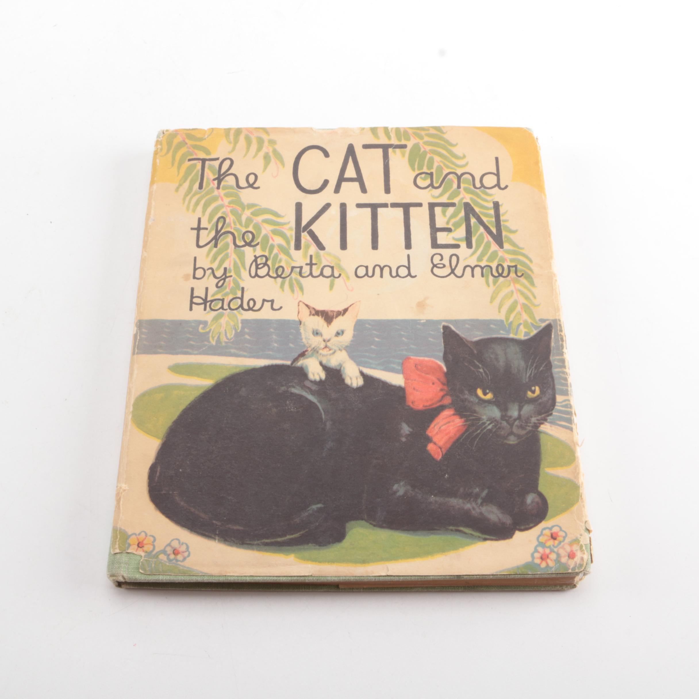 1940 "The Cat and the Kitten" by Berta and Elmer Hader
