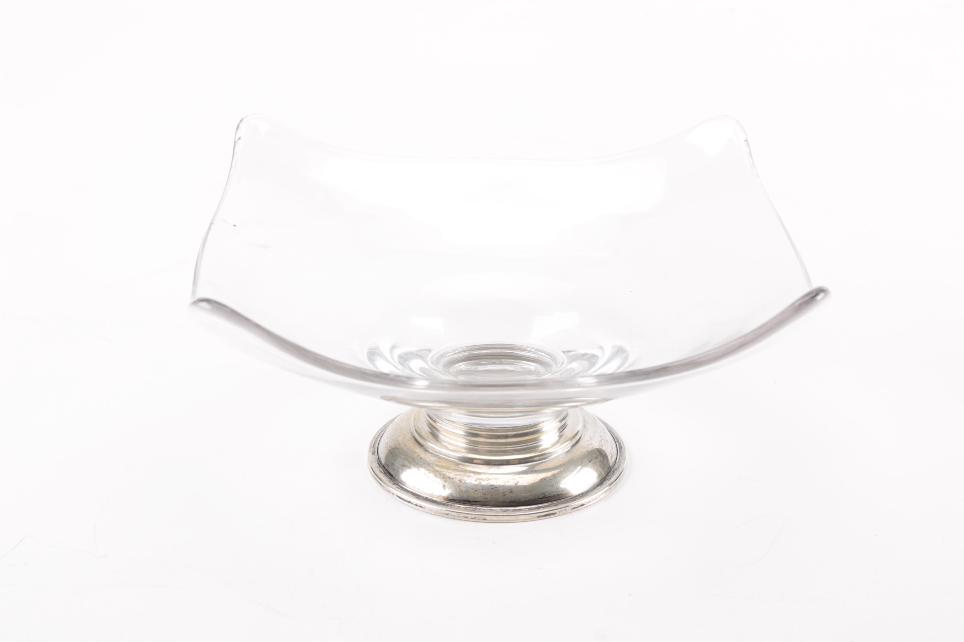 Frank Whiting and Crown Weighted Sterling Candle Holders and Compotes