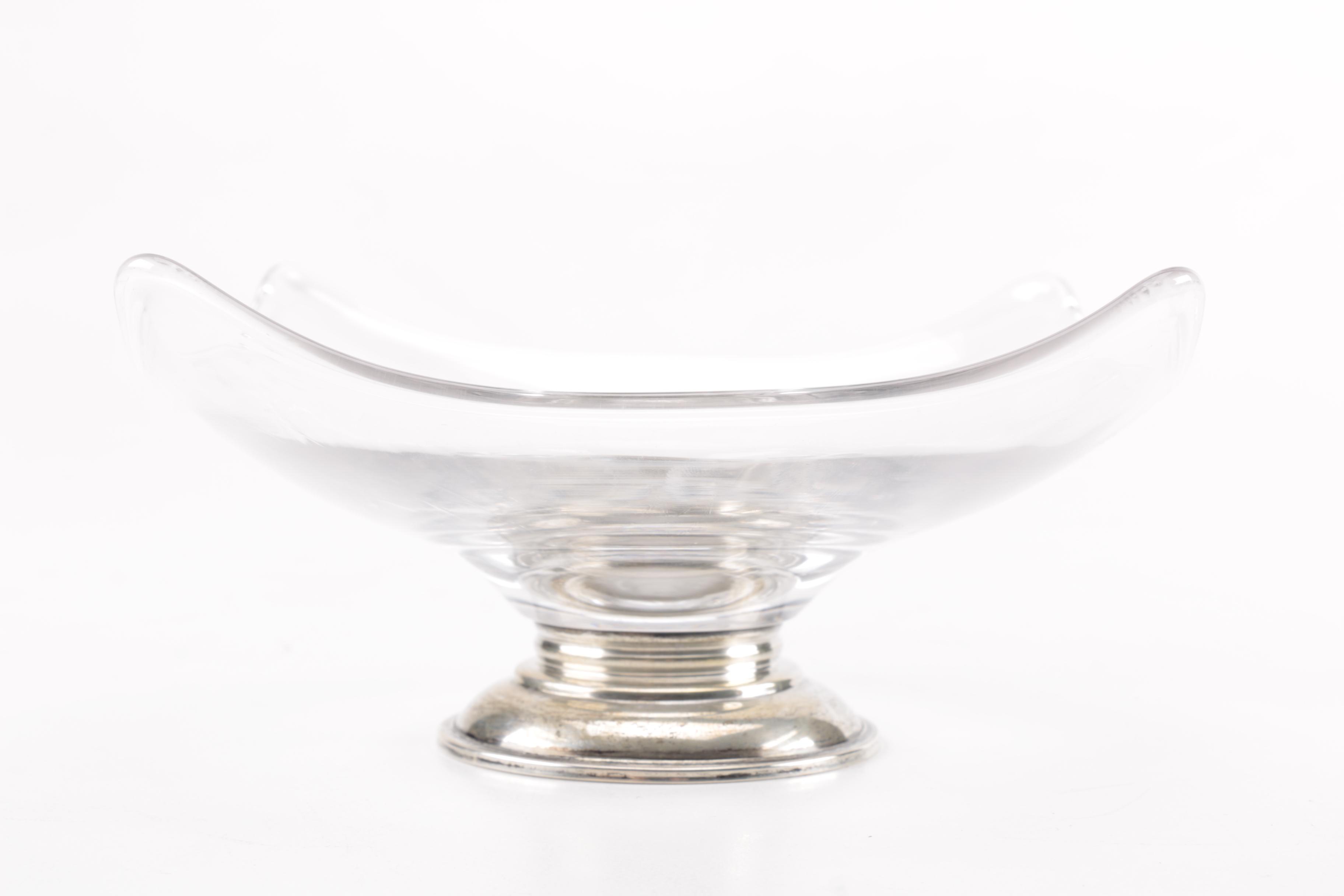 Frank Whiting and Crown Weighted Sterling Candle Holders and Compotes