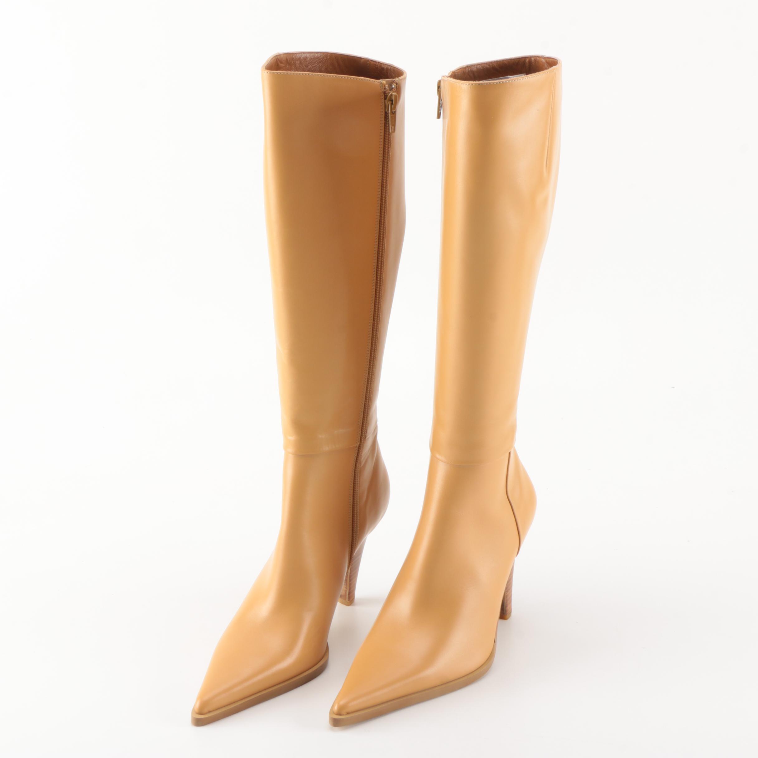 Donald Pliner and Faconnable High Heel Boots