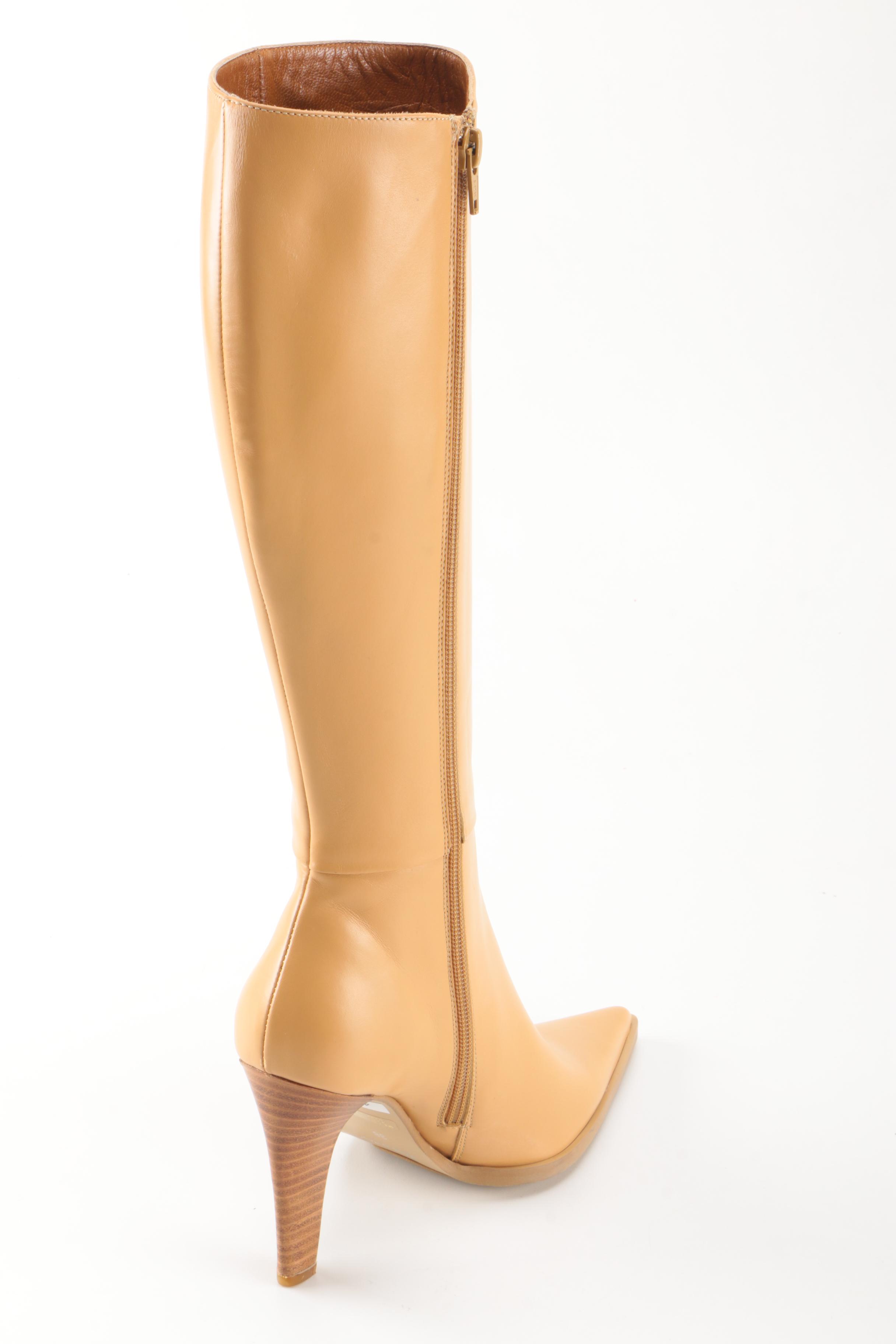 Donald Pliner and Faconnable High Heel Boots