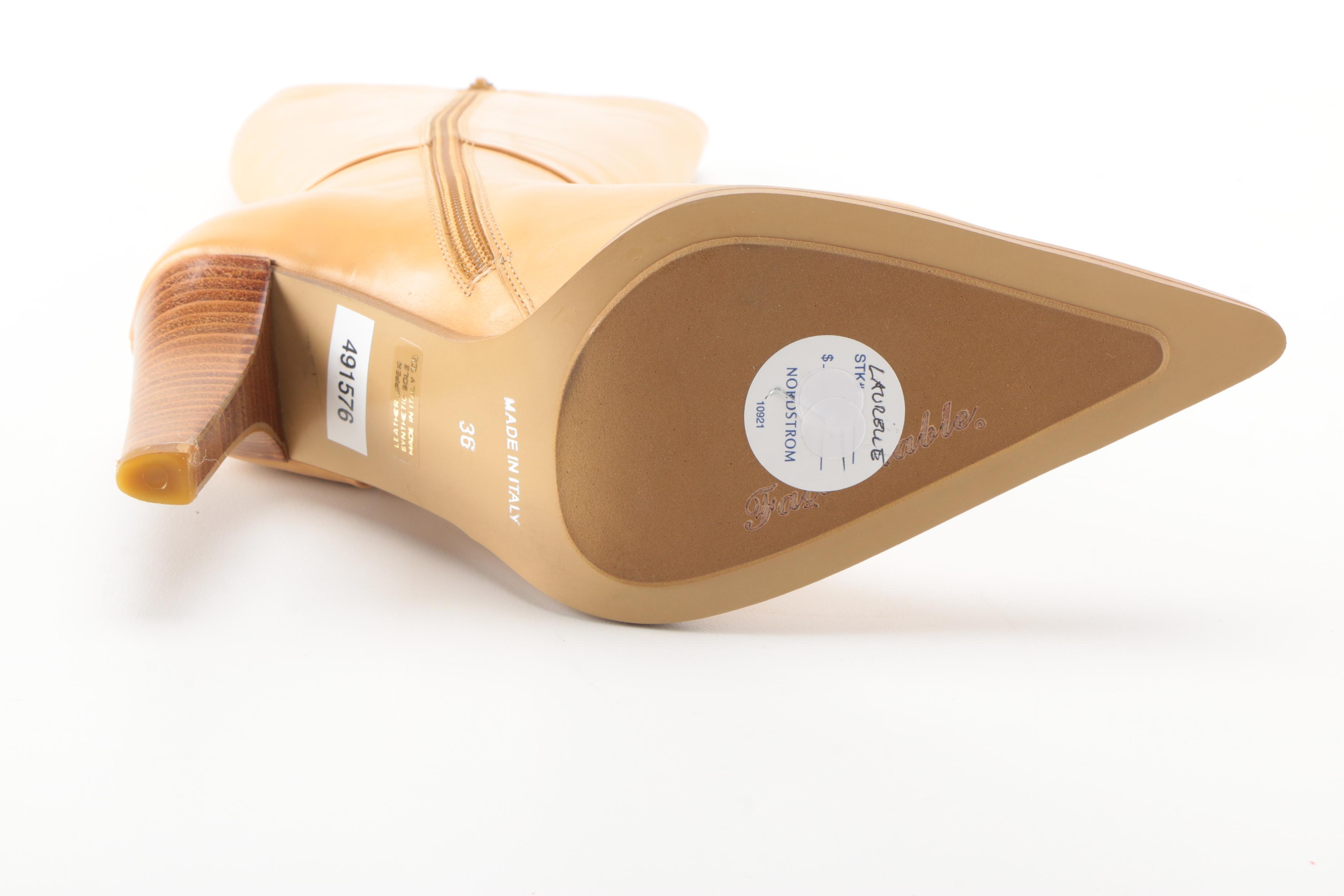 Donald Pliner and Faconnable High Heel Boots