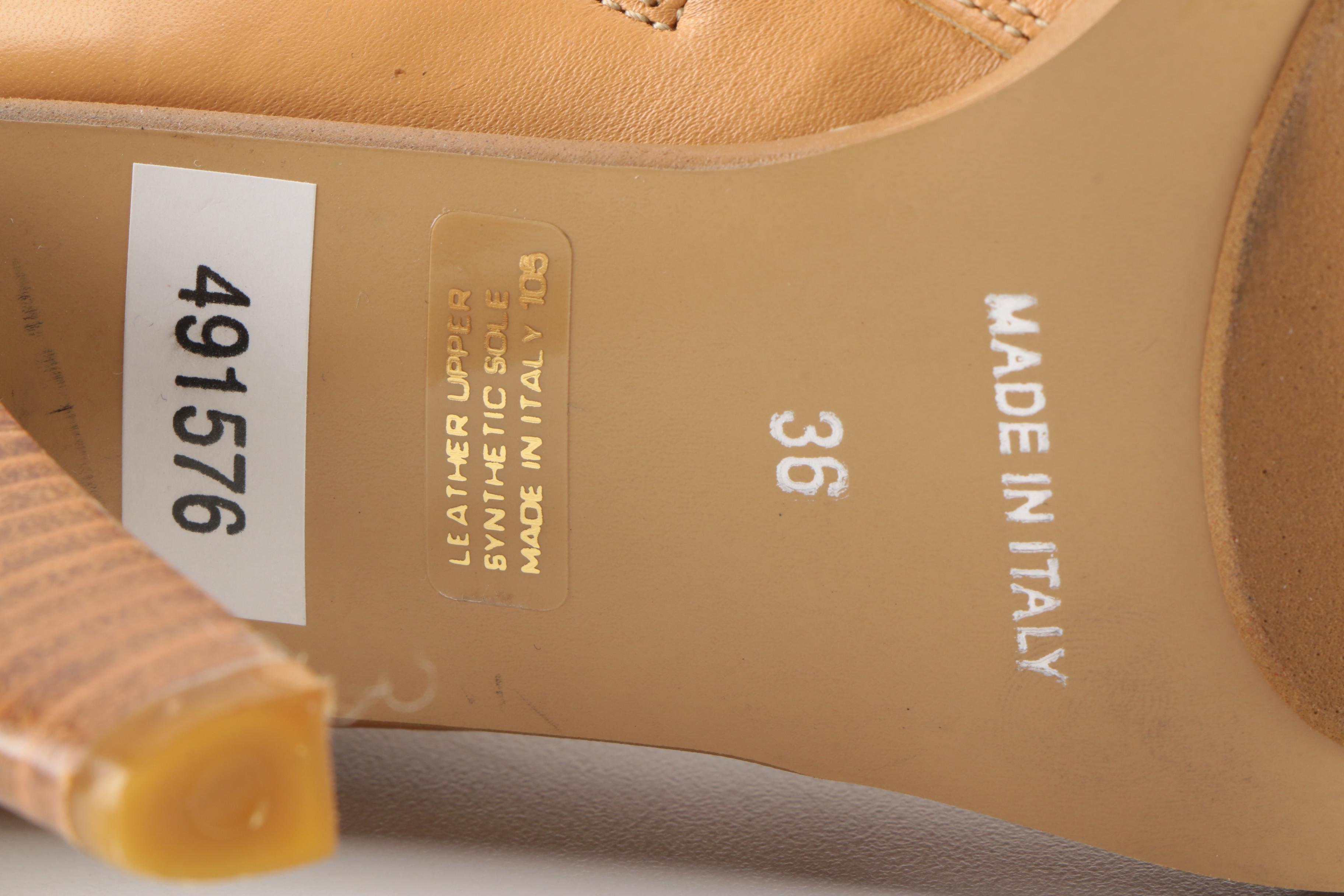 Donald Pliner and Faconnable High Heel Boots