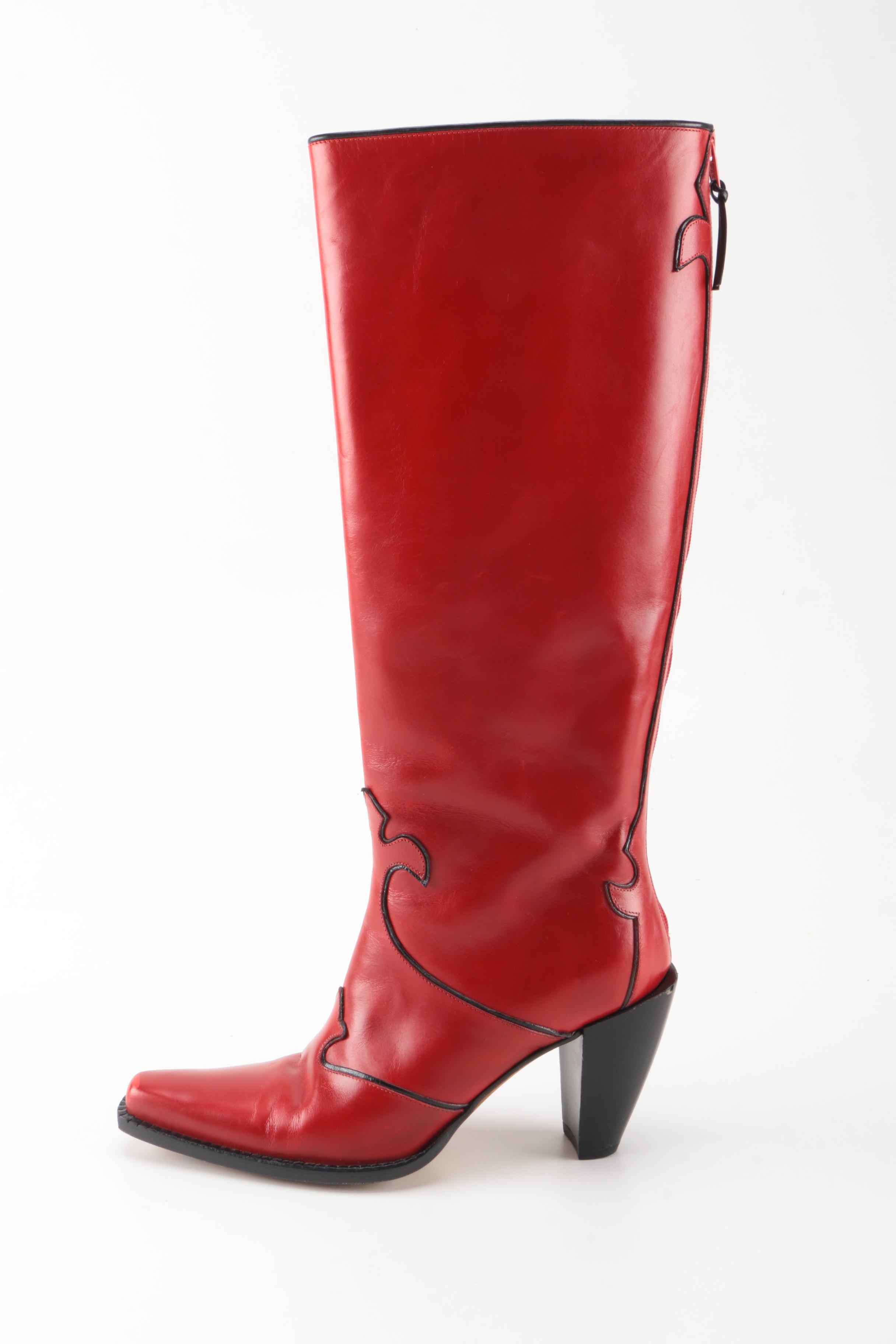 Donald Pliner and Faconnable High Heel Boots