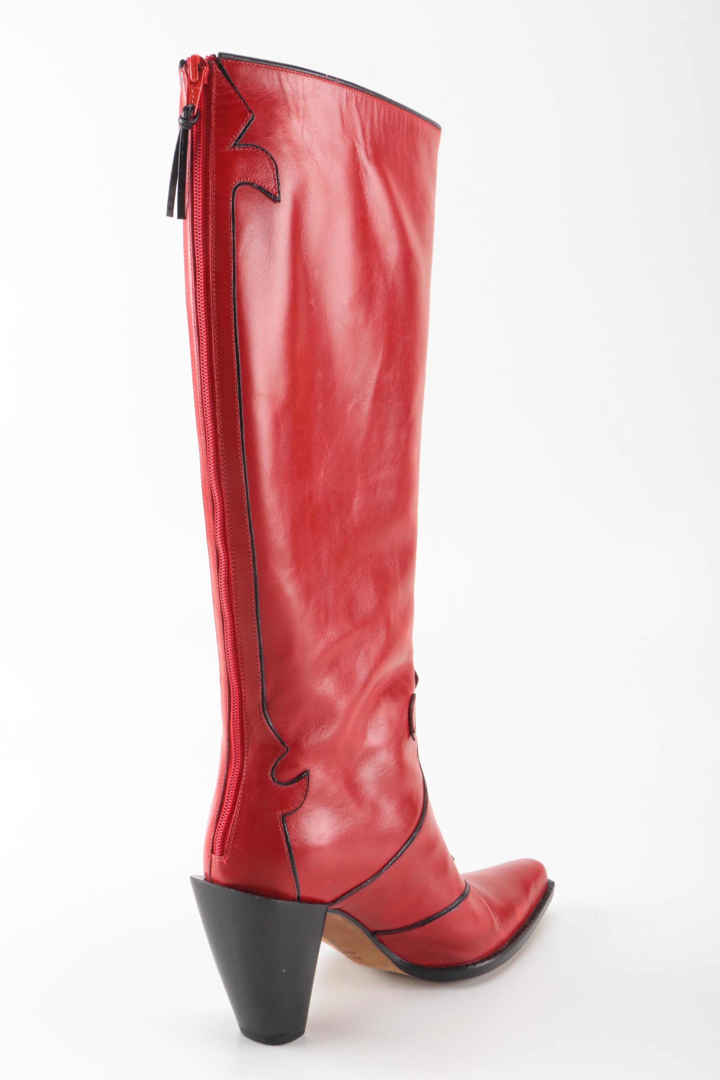 Donald Pliner and Faconnable High Heel Boots