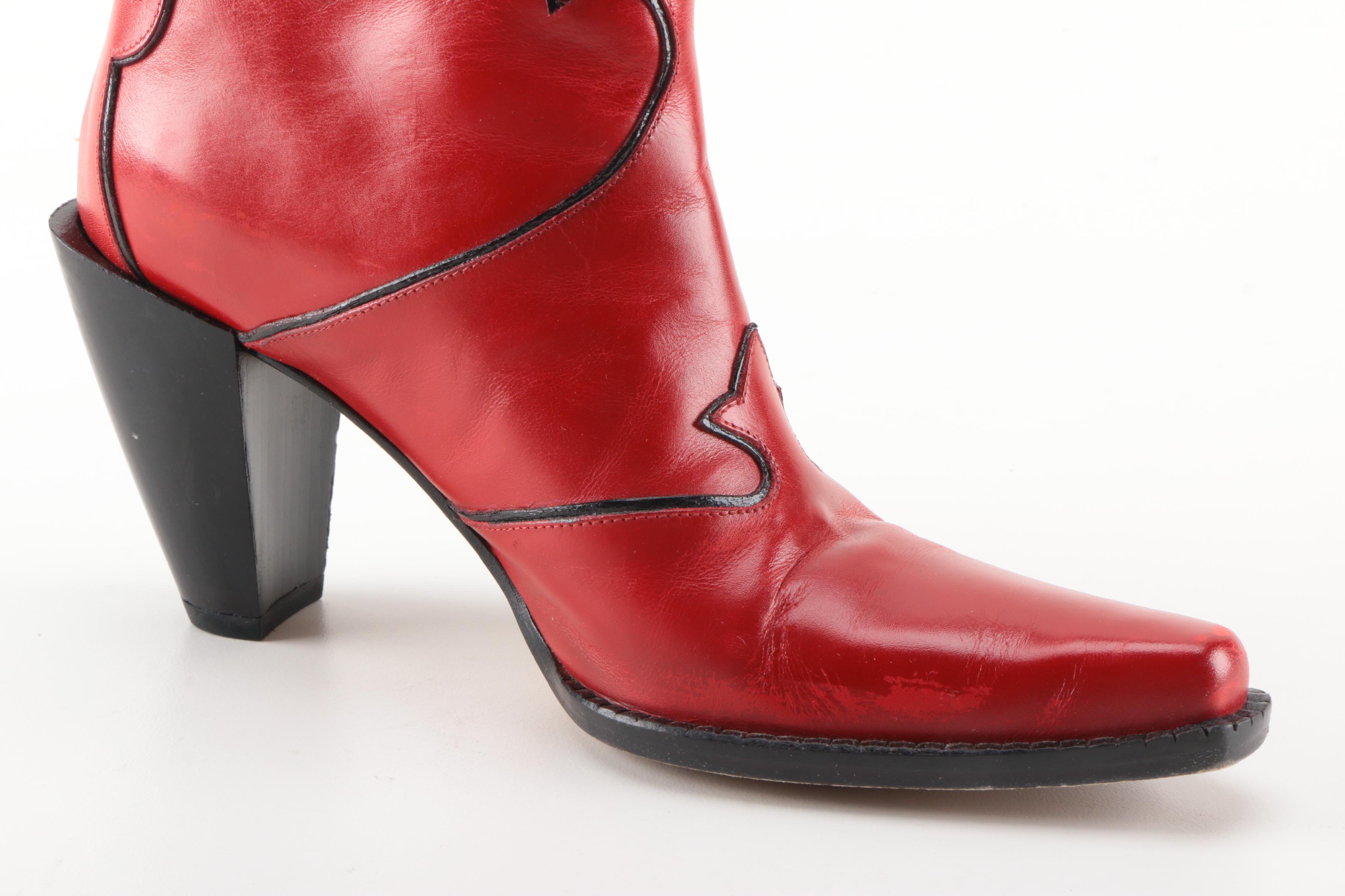 Donald Pliner and Faconnable High Heel Boots