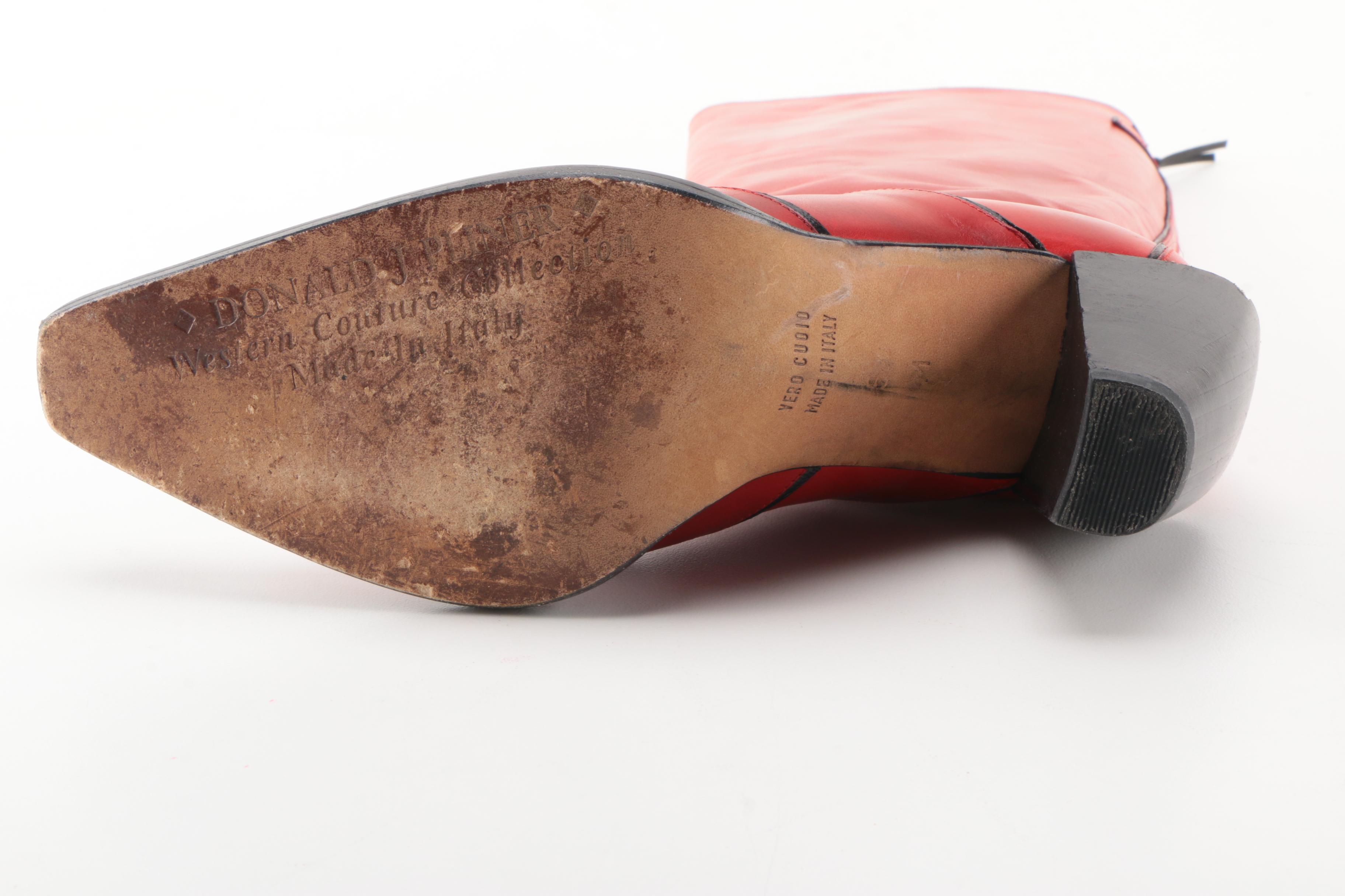 Donald Pliner and Faconnable High Heel Boots