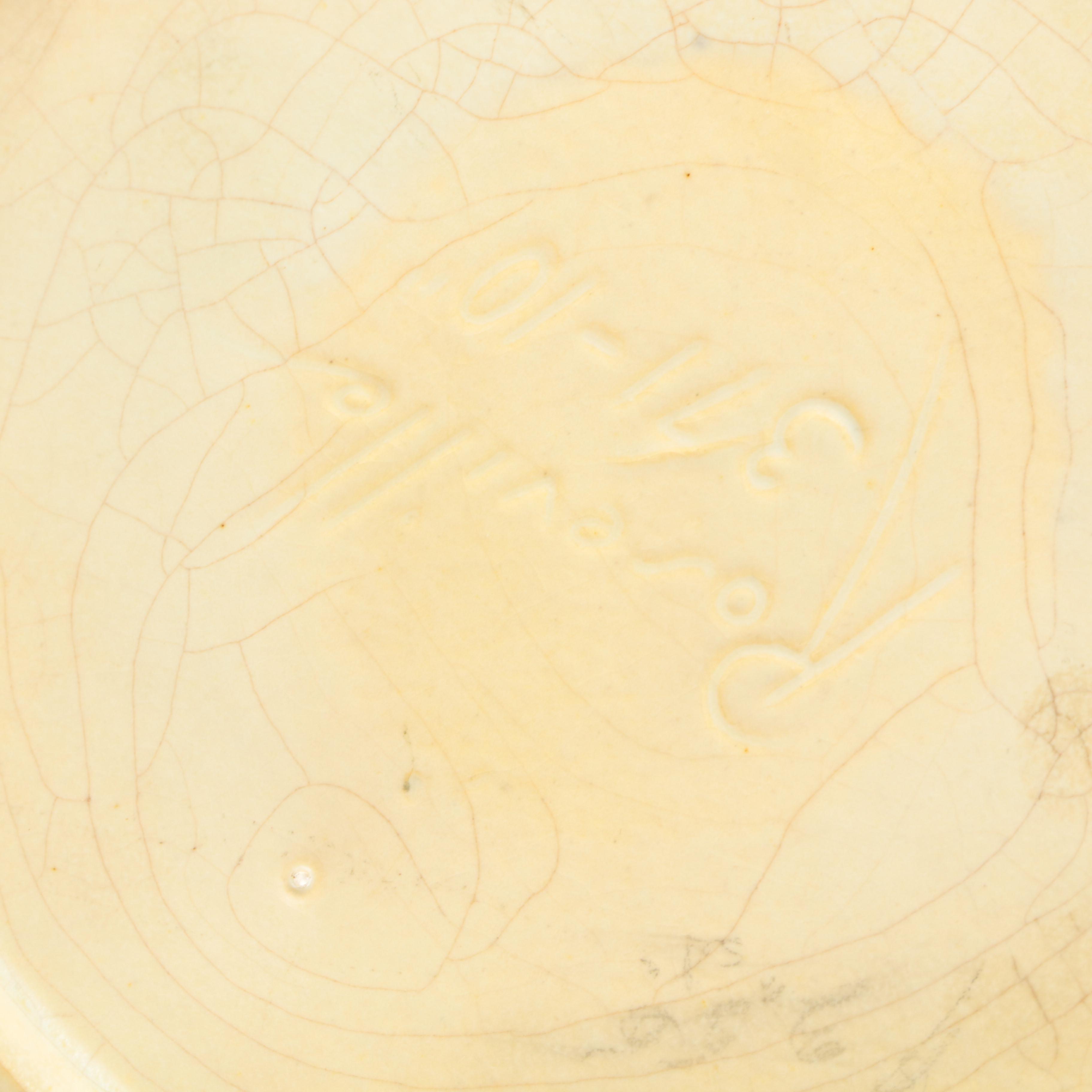 1940s Roseville Pottery "Cosmos" Console Bowl