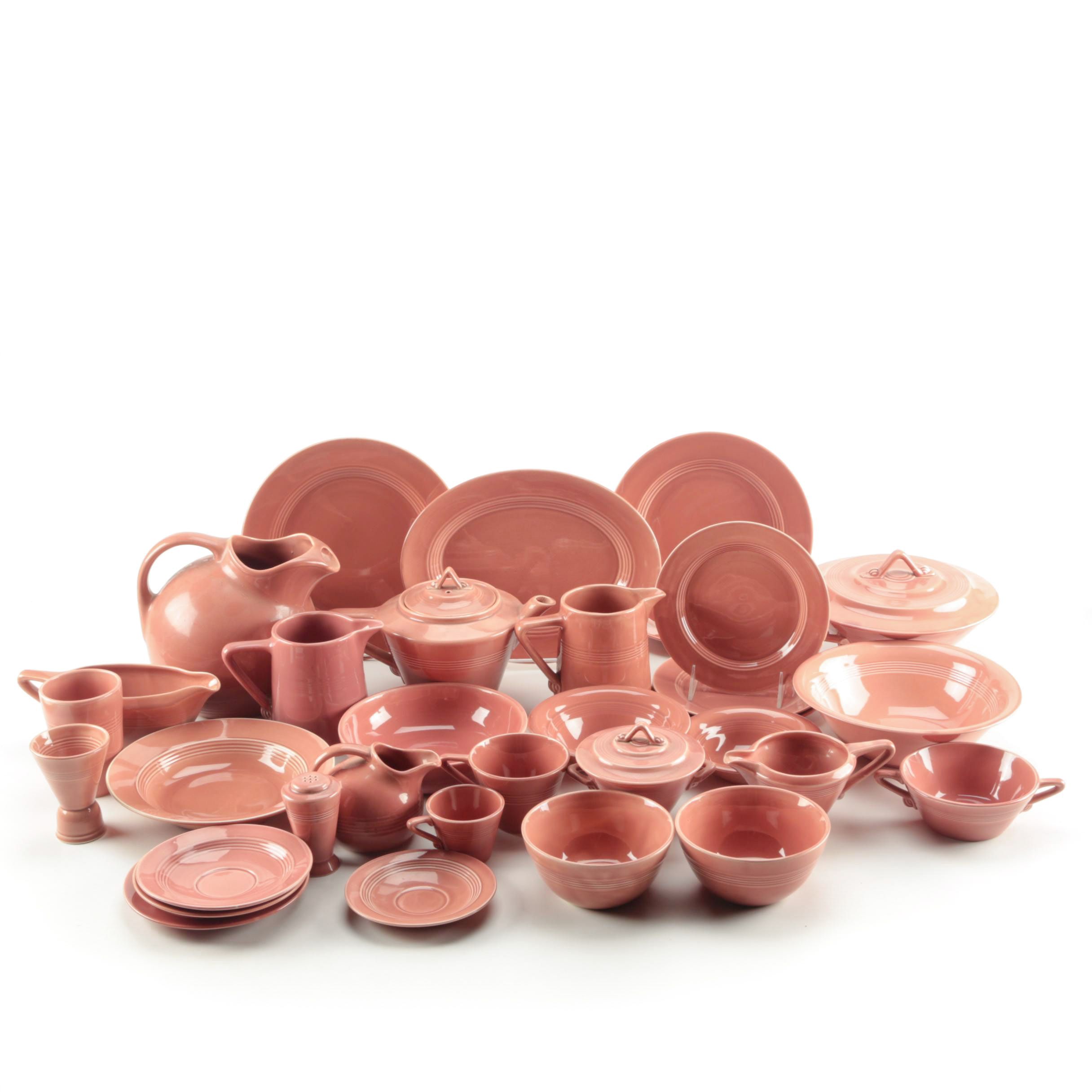 Homer Laughlin Vintage Harlequin Pottery Tableware