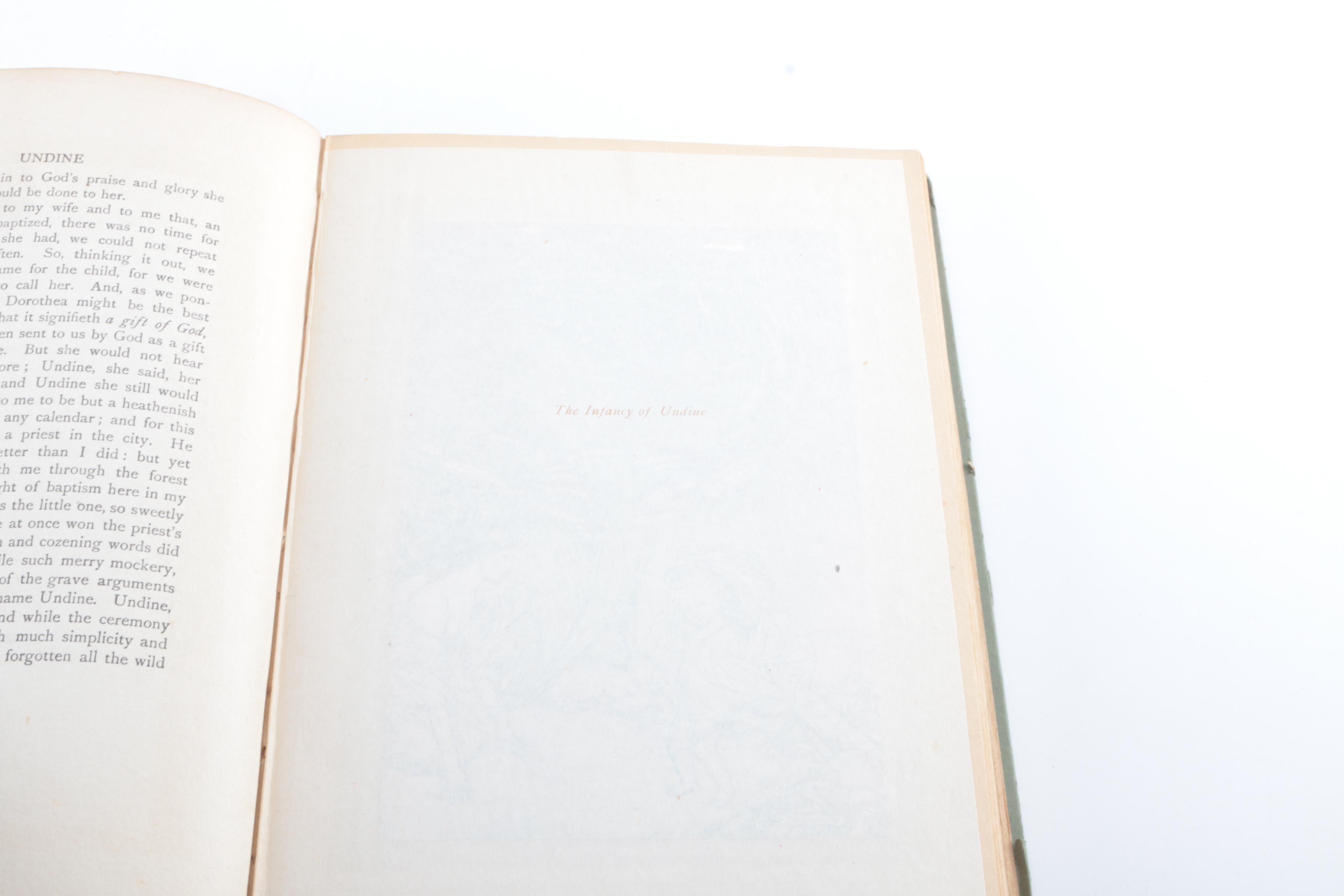 1920 "Undine" by De La Motte Fouque