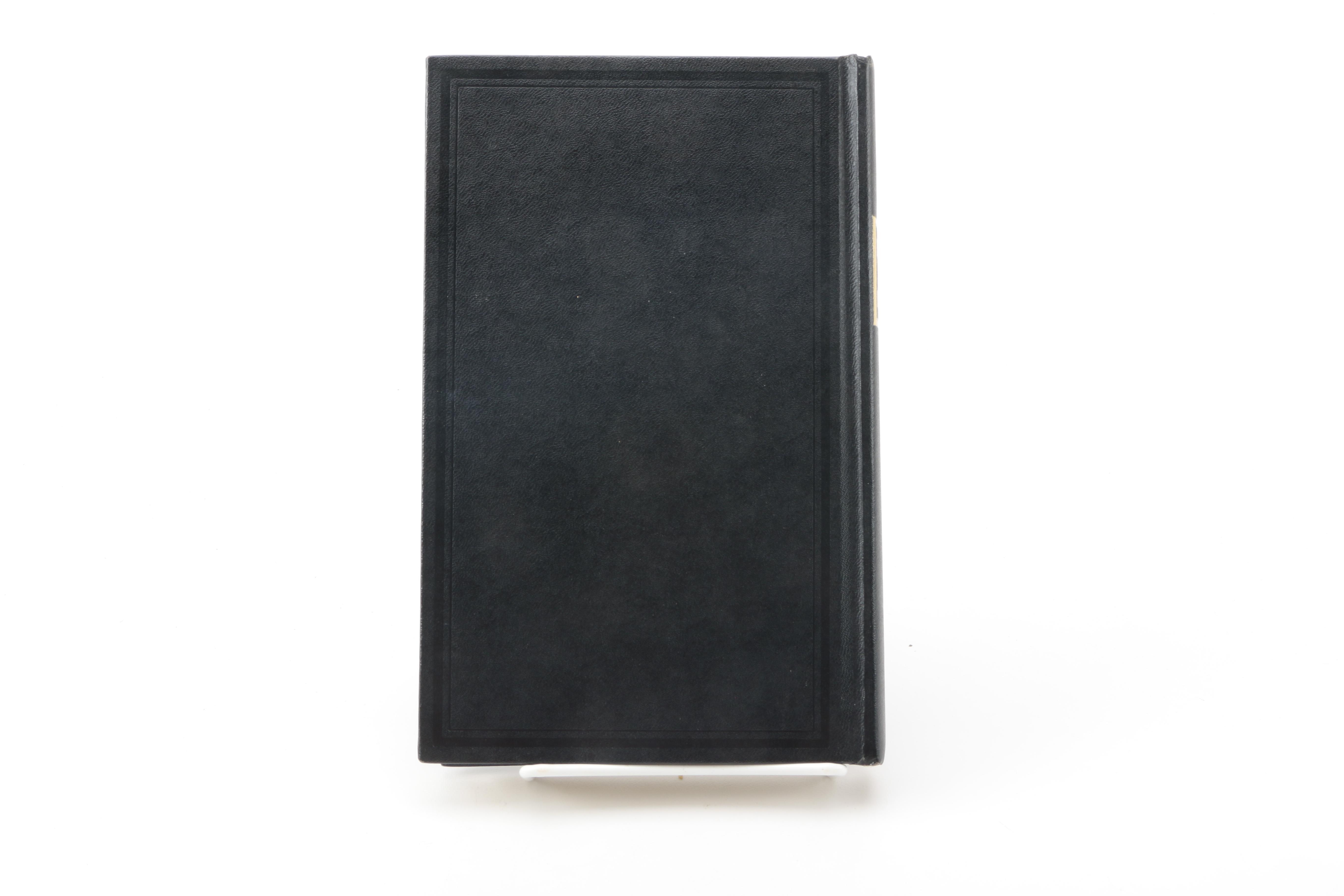 1975 Limited Edition "History of Beverly, Massachusetts: Civil and Ecclesiastical" by Edwin M. Stone