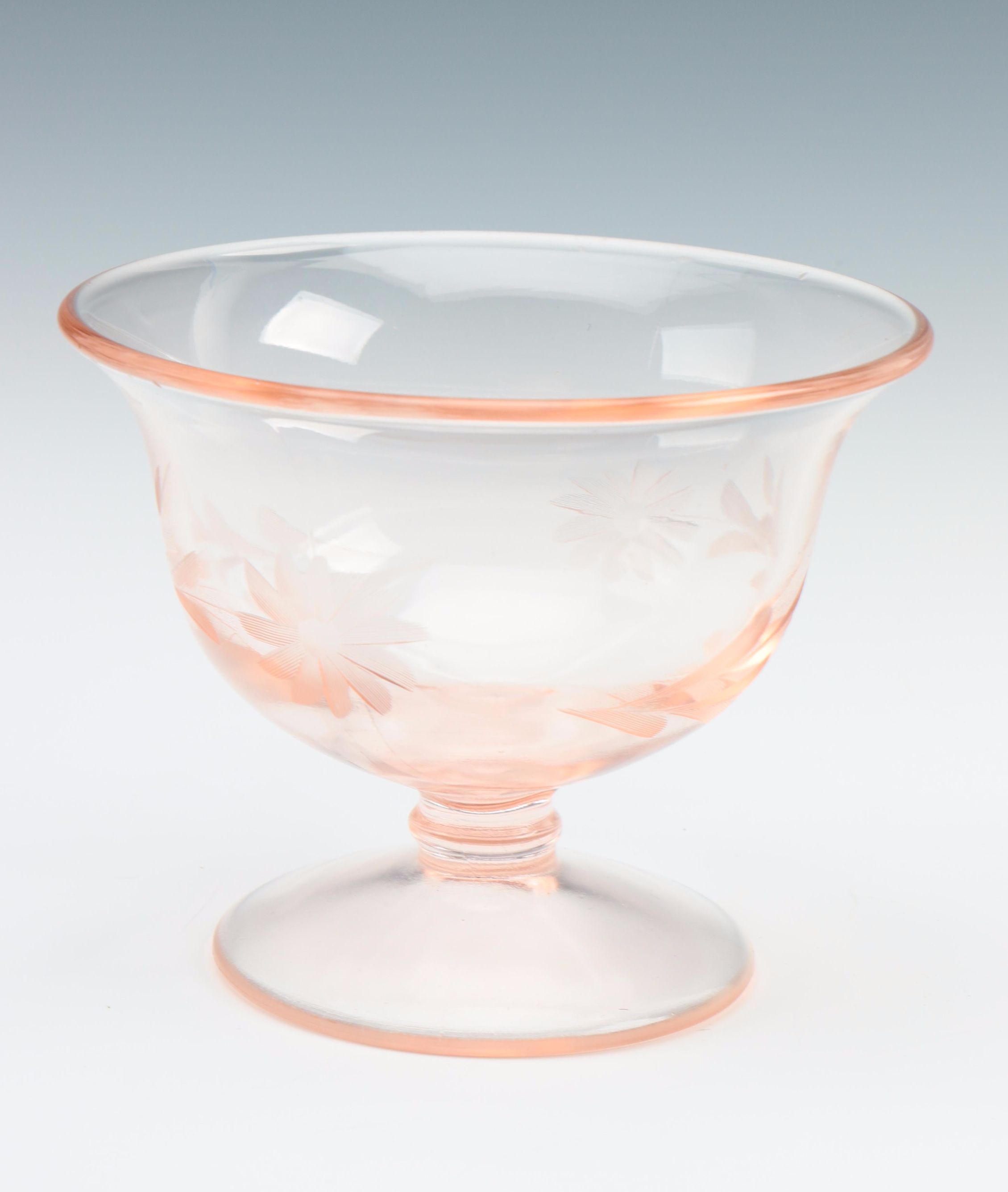 Vintage Jeanette "Holiday Pink" Pink Depression Glass