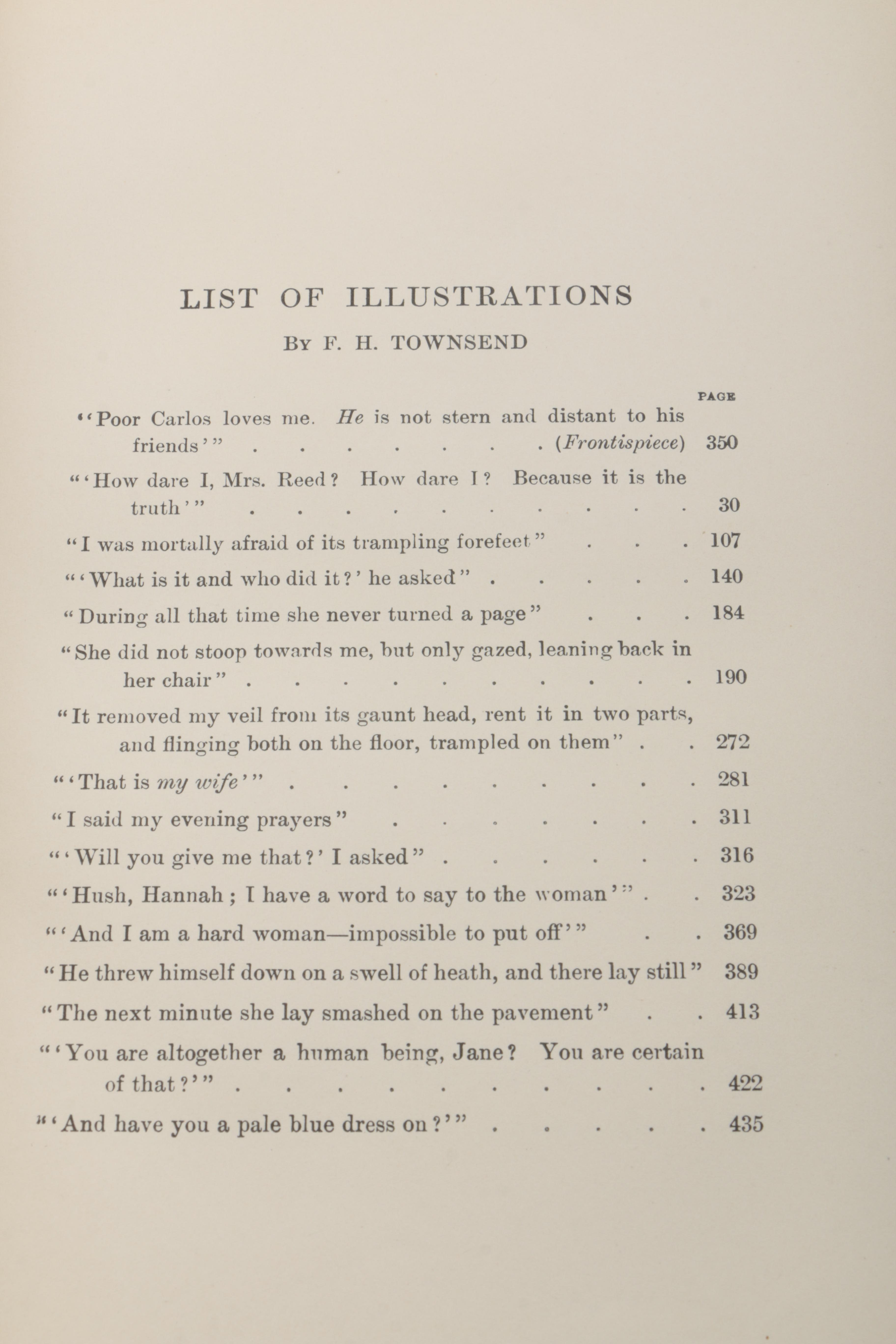 1898 "Jane Eyre: An Autobiography" by Charlotte Brontë