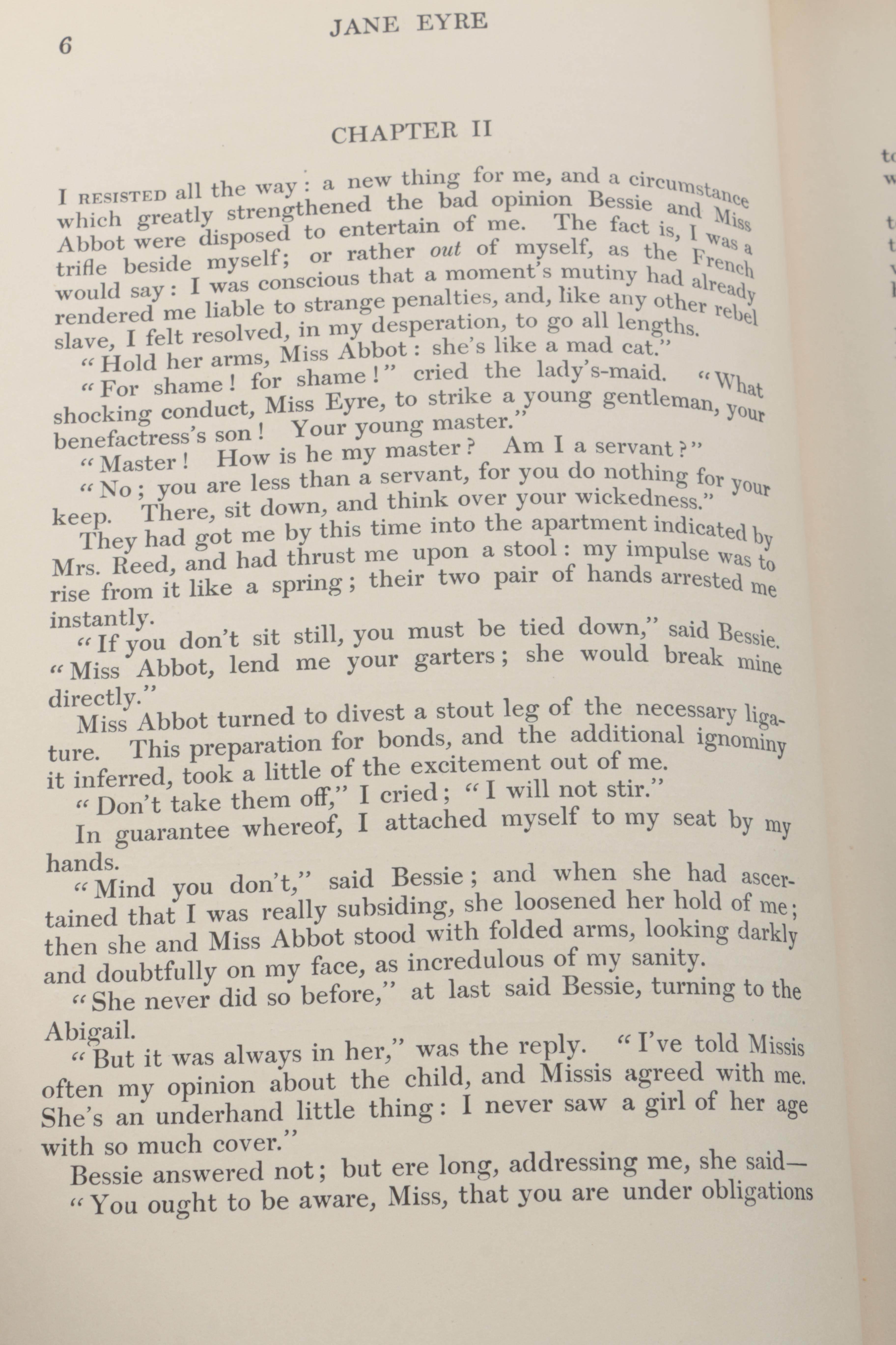 1898 "Jane Eyre: An Autobiography" by Charlotte Brontë