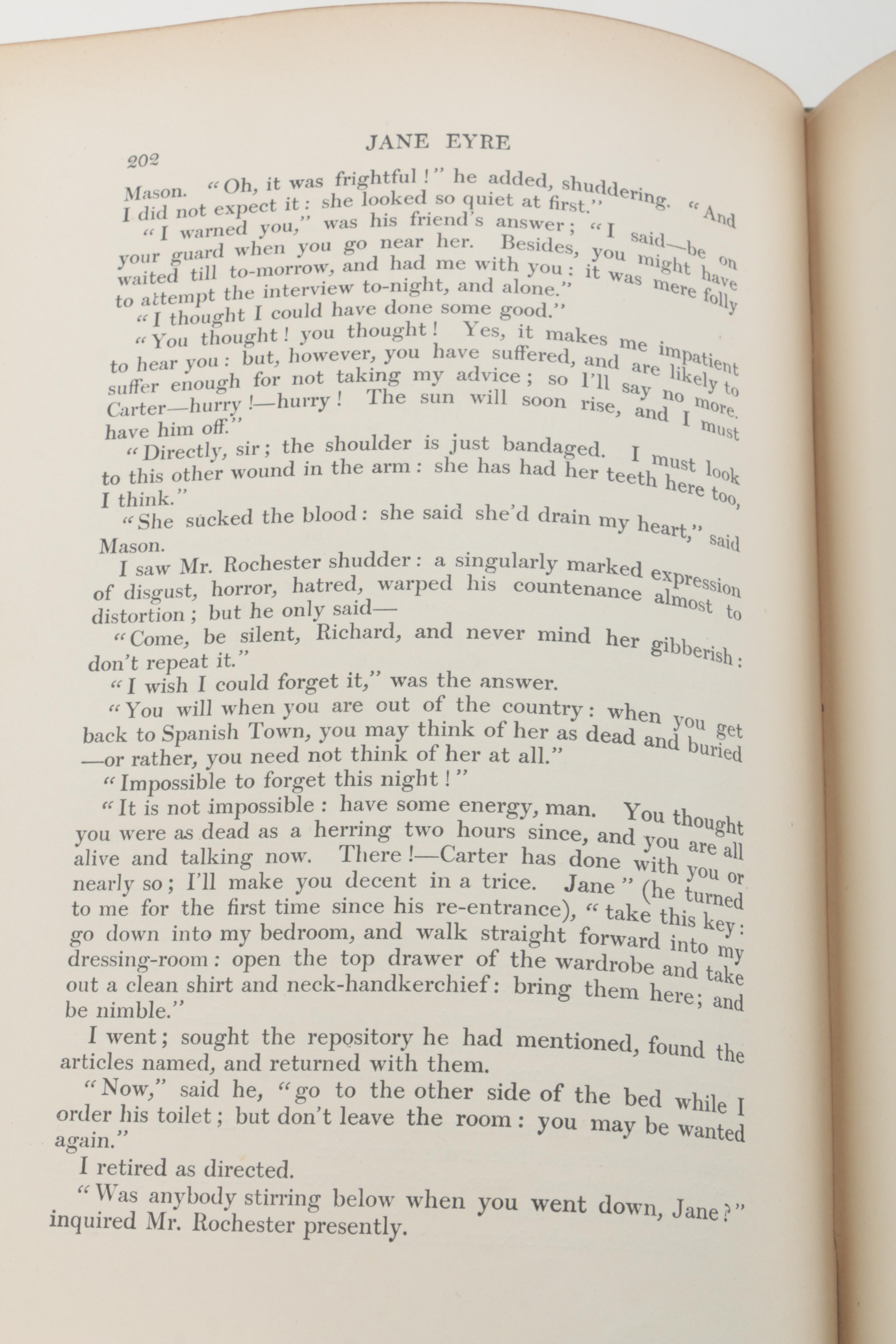 1898 "Jane Eyre: An Autobiography" by Charlotte Brontë
