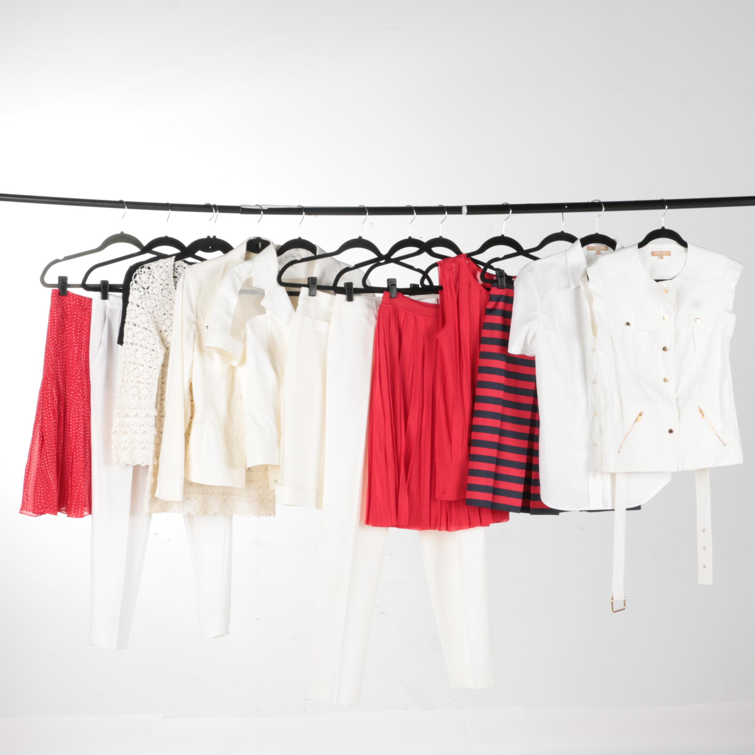 Assorted Sportswear Separates from Michael Kors and Escada