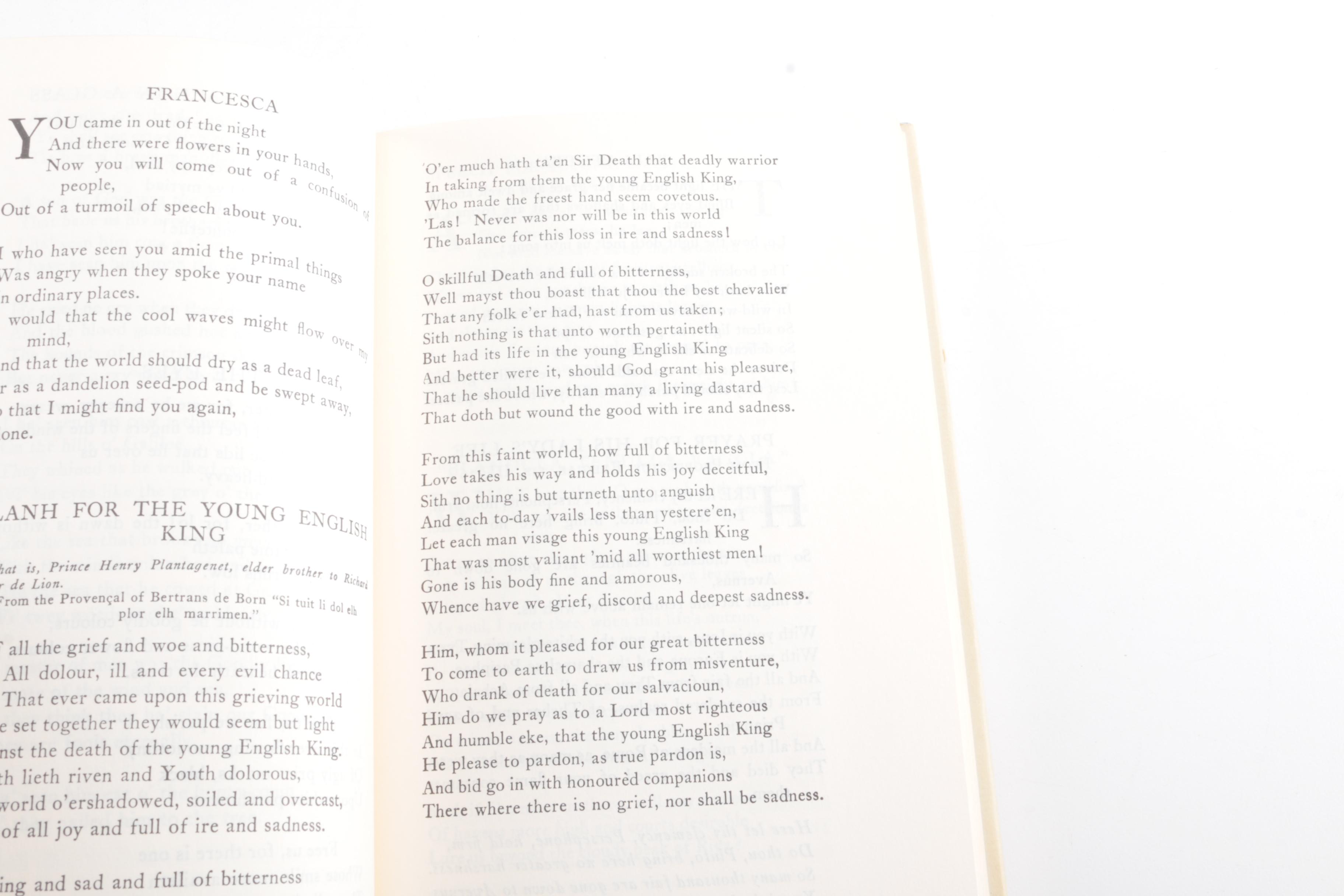 1926 "Personae" by Ezra Pound