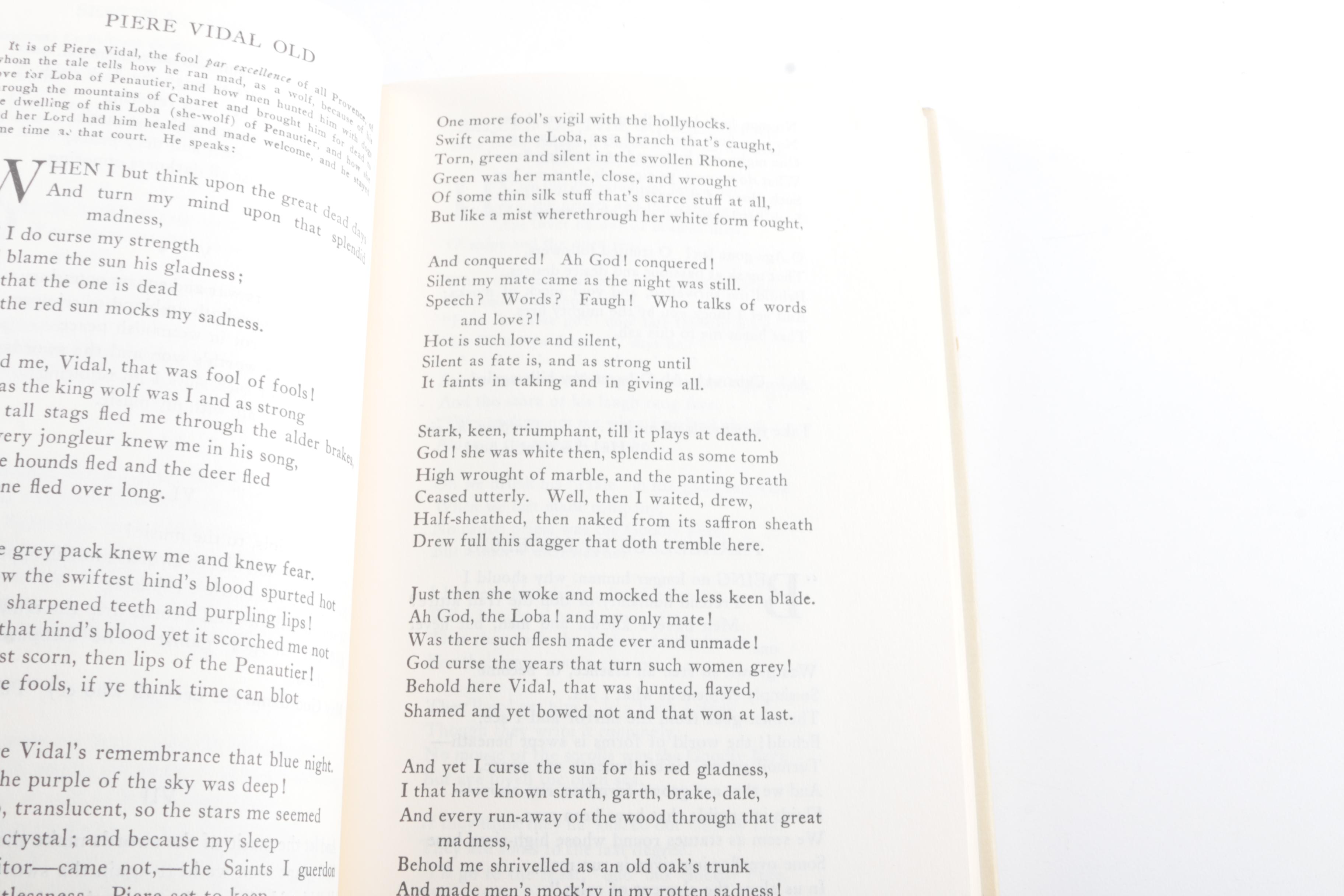 1926 "Personae" by Ezra Pound