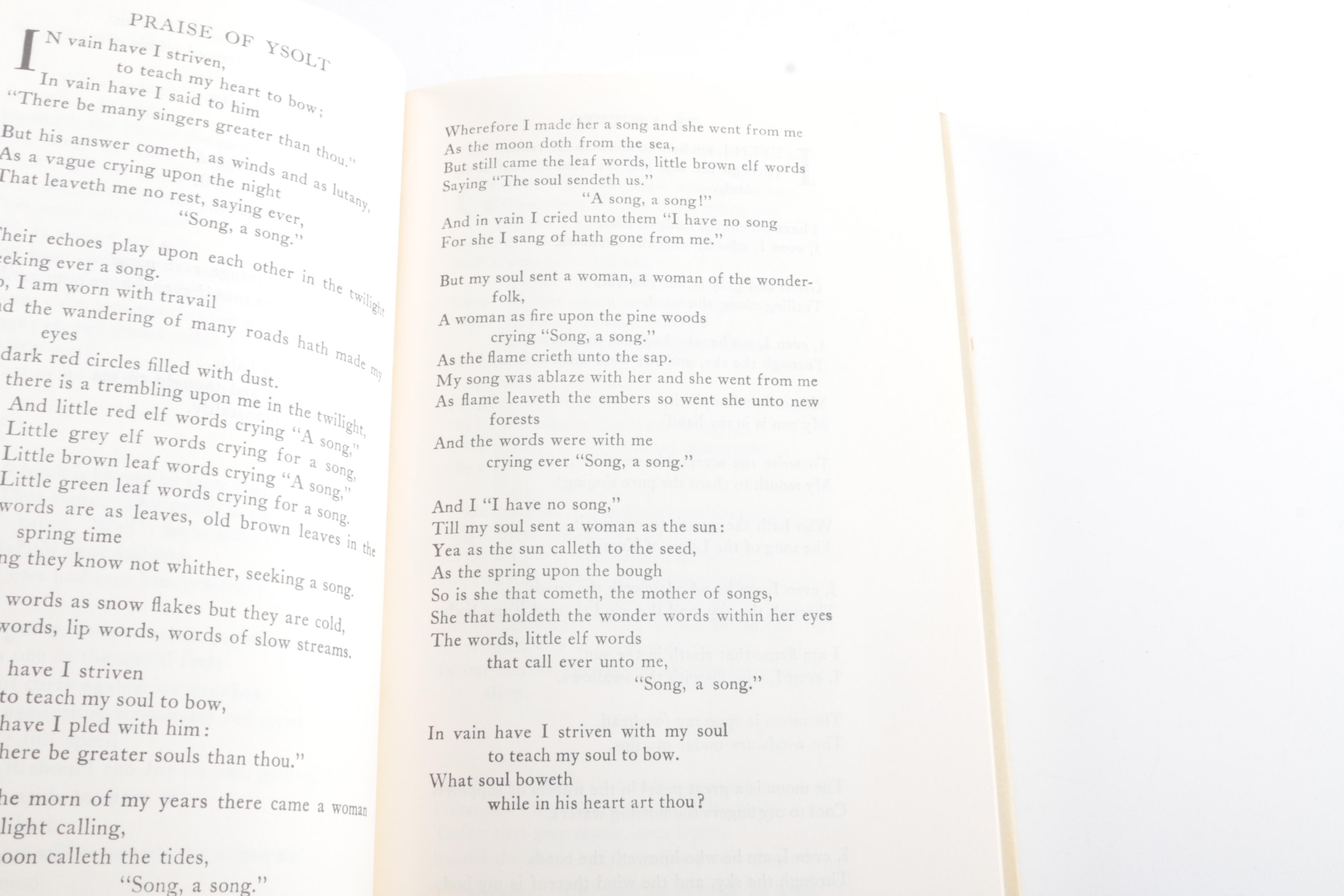 1926 "Personae" by Ezra Pound