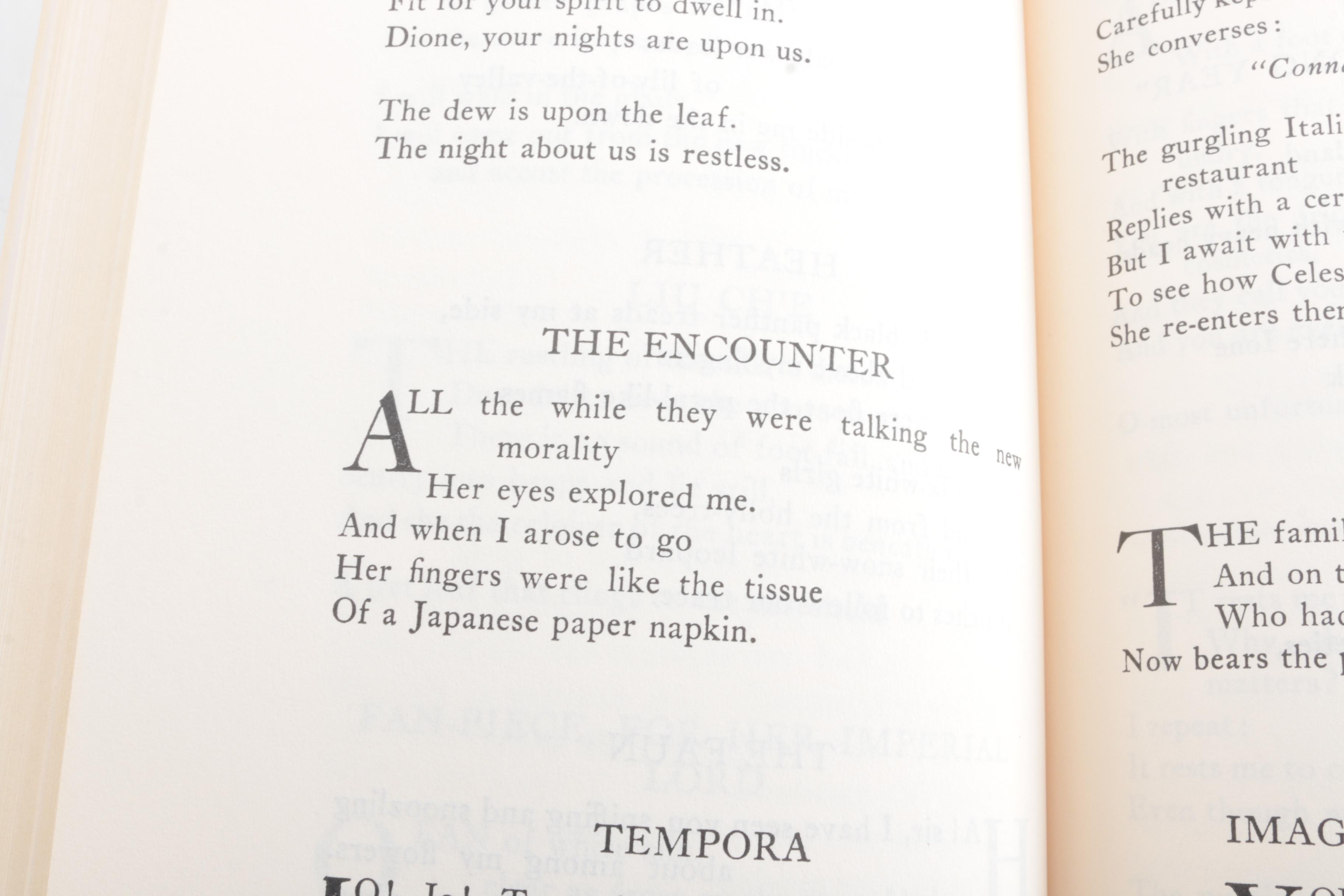 1926 "Personae" by Ezra Pound