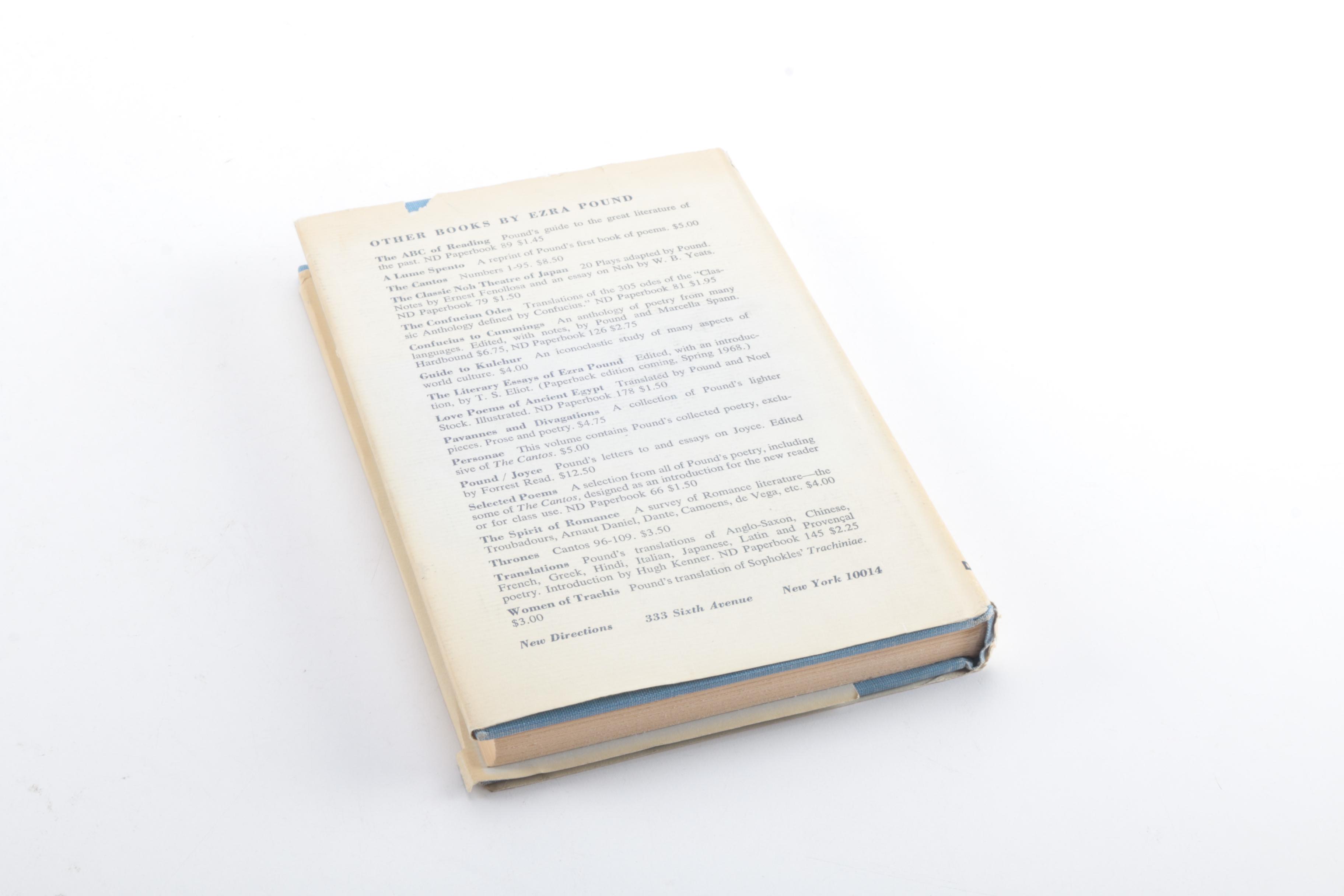 1926 "Personae" by Ezra Pound