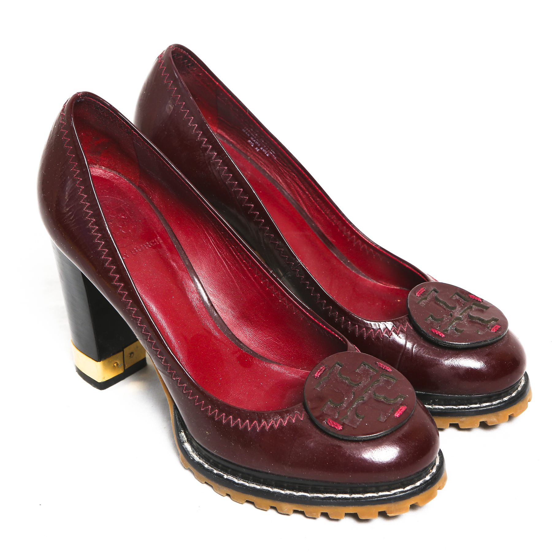 Tory Burch Lug Sole Reva Pumps