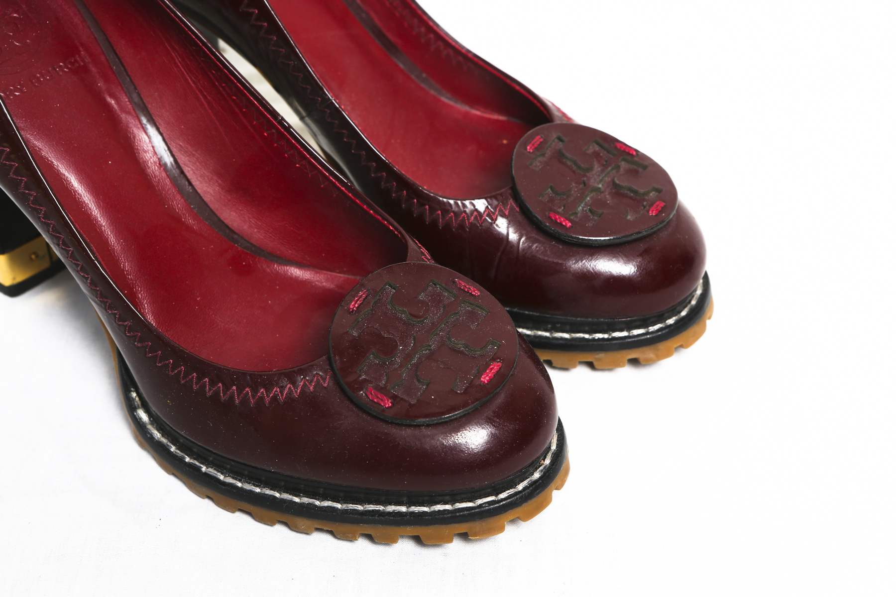 Tory Burch Lug Sole Reva Pumps