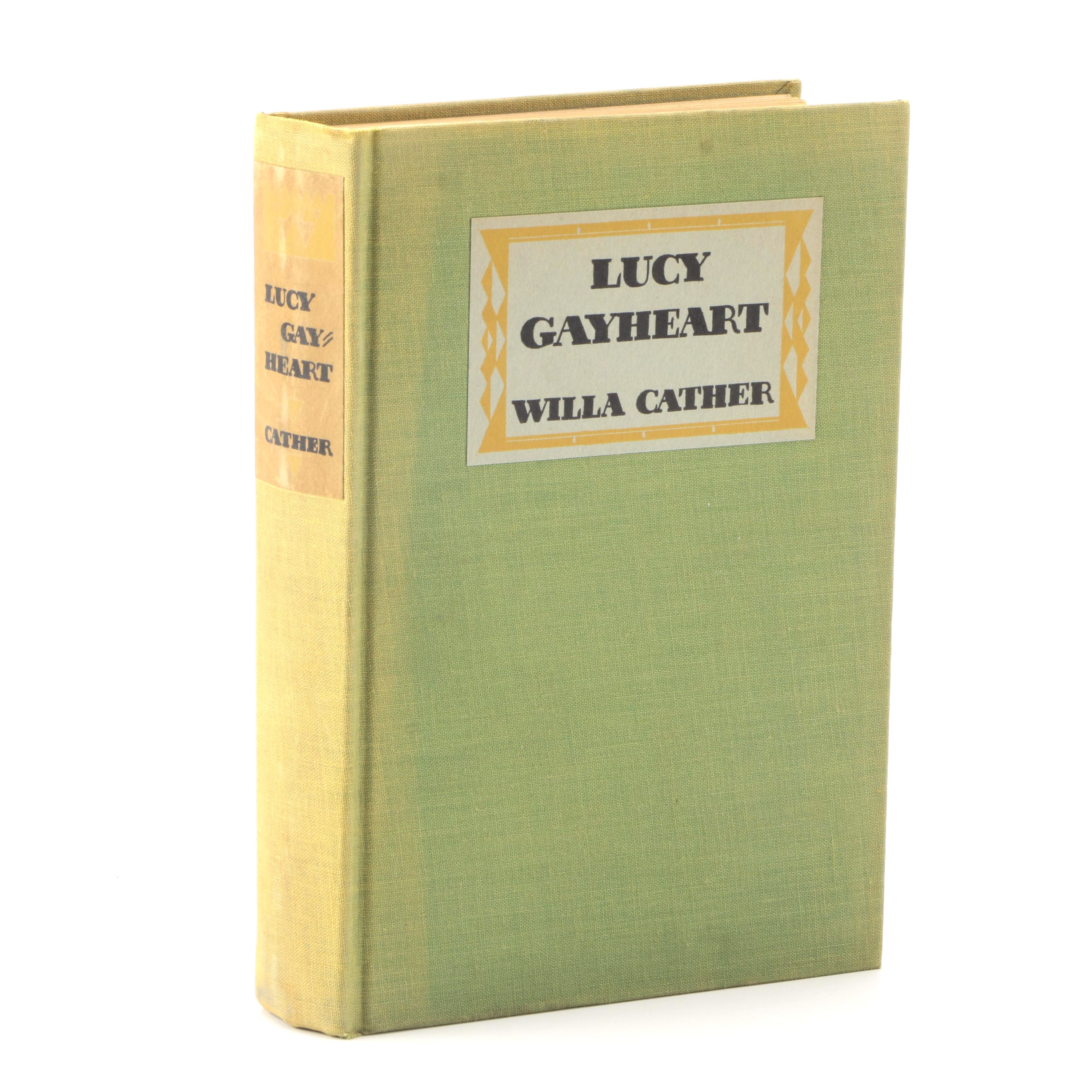 1935 First Trade Edition "Lucy Gayheart" by Willa Cather