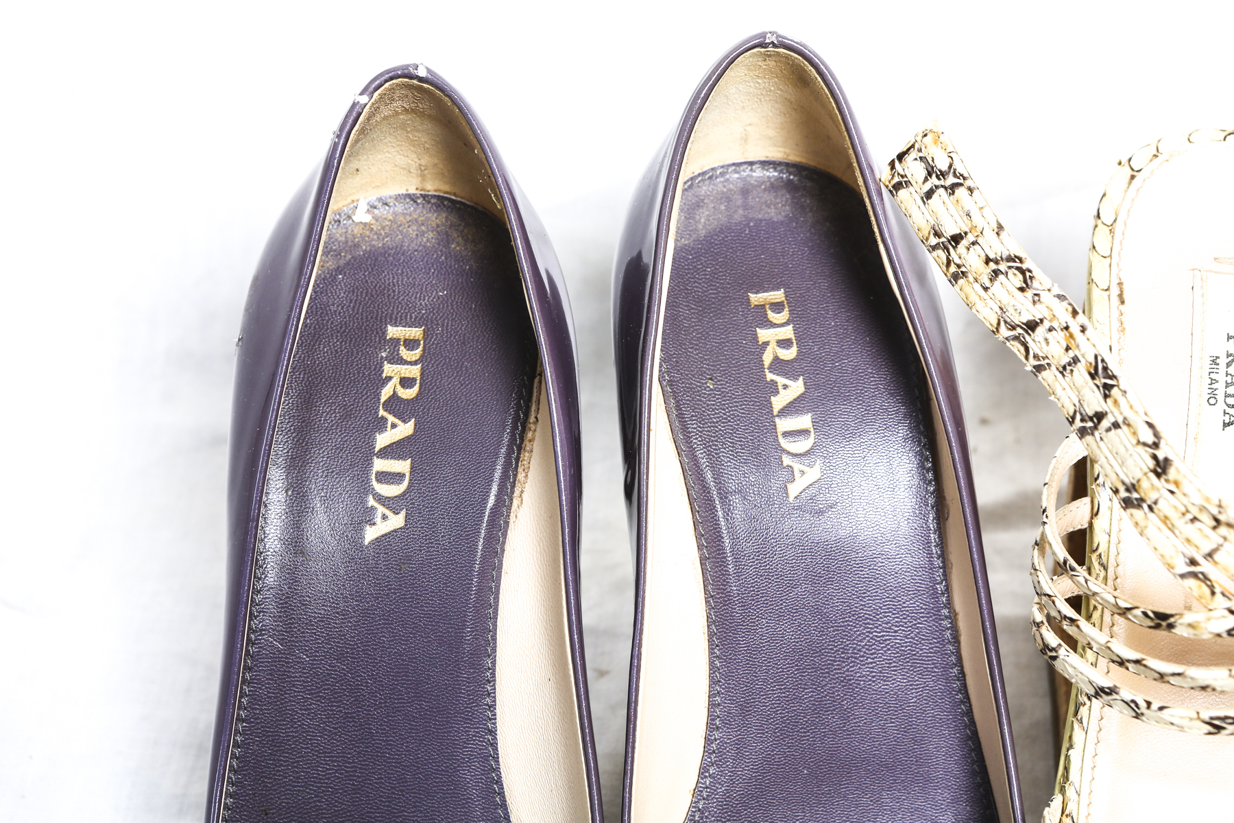 Prada Peep Toe Heels and Sandals