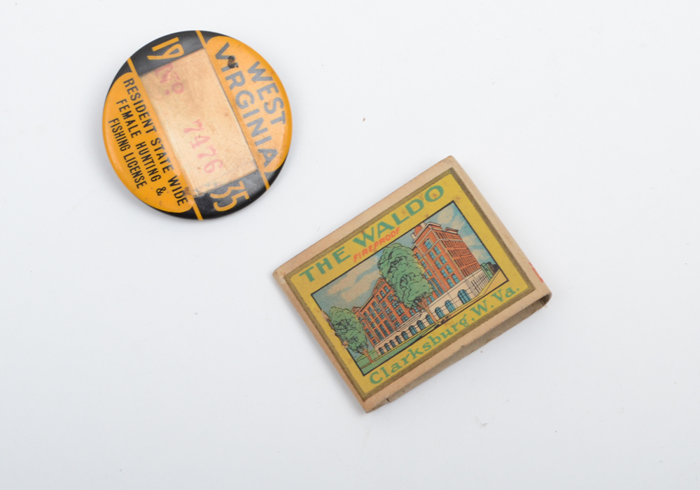 Collection of Vintage Advertising Including Coupons, Branded Giveaways