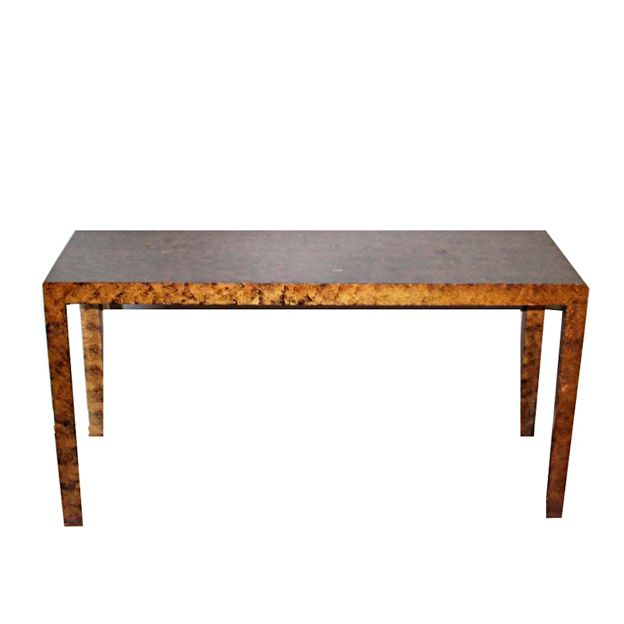 Faux Finish Console Table