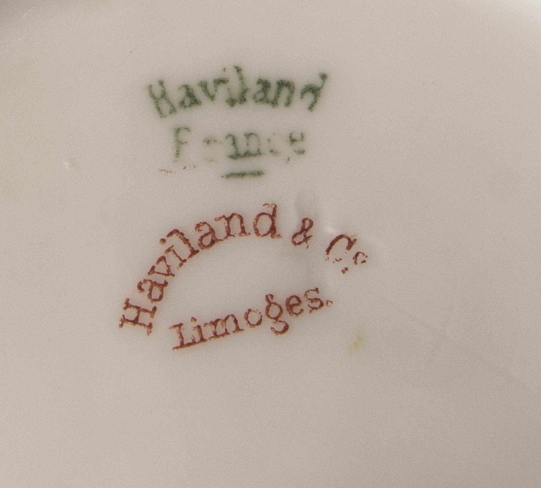 Haviland and Co. France Limoges Gold Trim "Ranson" Serving Pieces