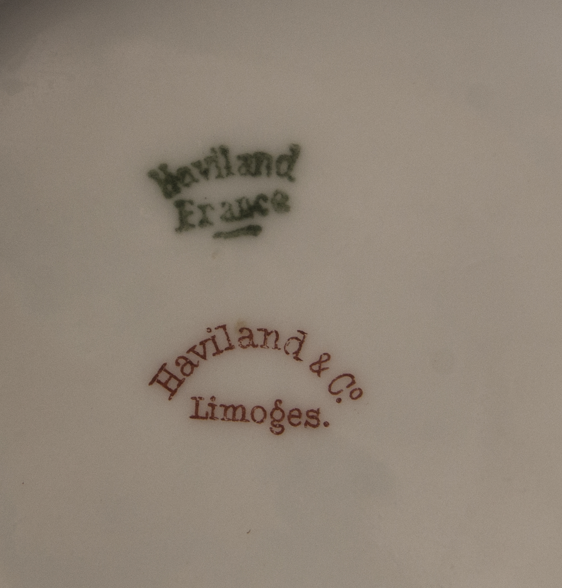 Haviland and Co. France Limoges Gold Trim "Ranson" Serving Pieces