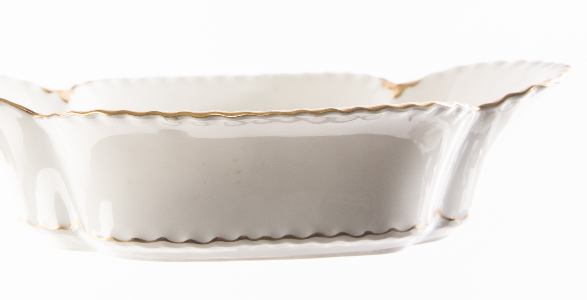 Haviland and Co. France Limoges Gold Trim "Ranson" Serving Pieces