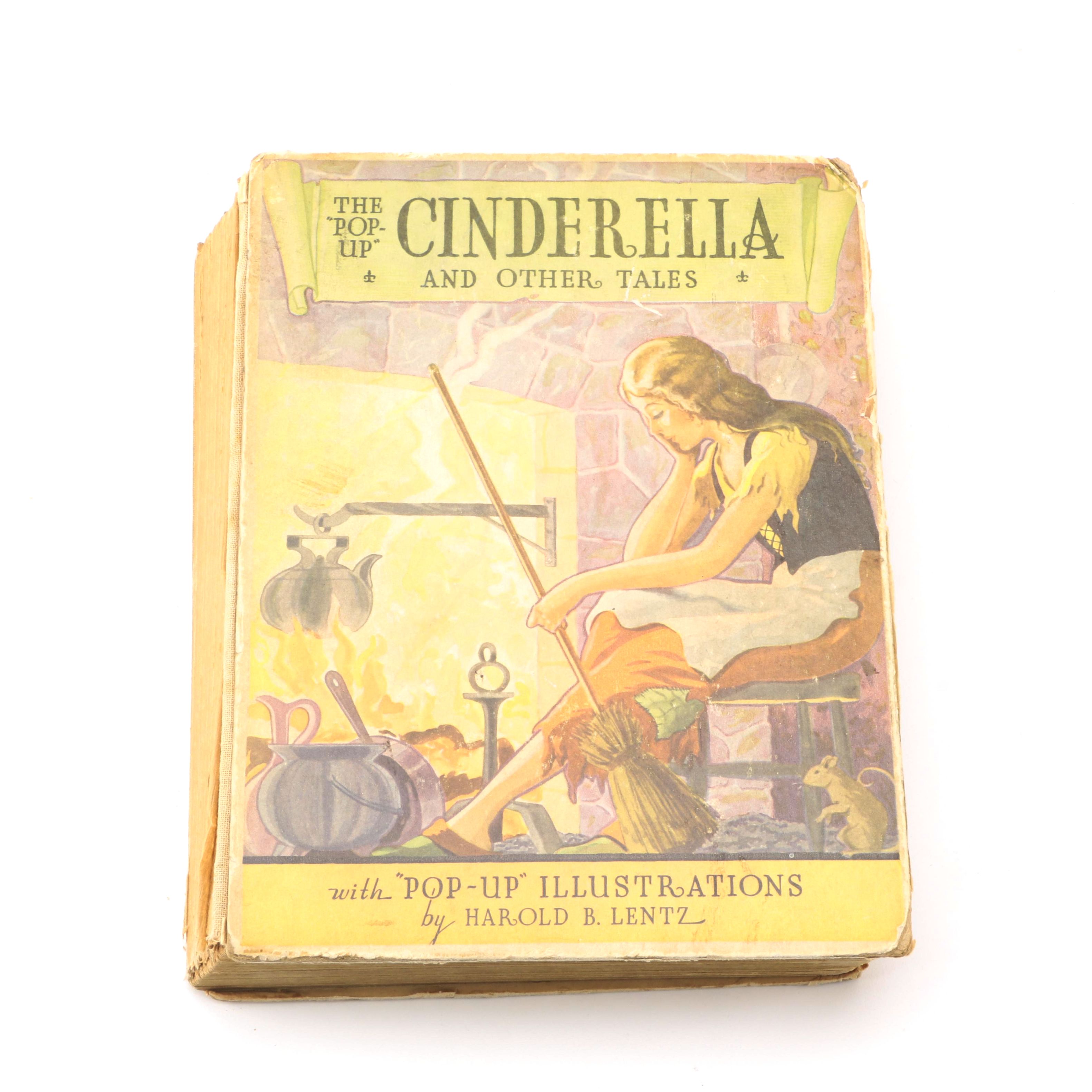 1933 "The Pop-Up Cinderella and Other Tales" Illustrated by Harold B. Lentz