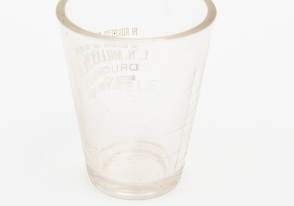Vintage Druggist Measuring Glasses
