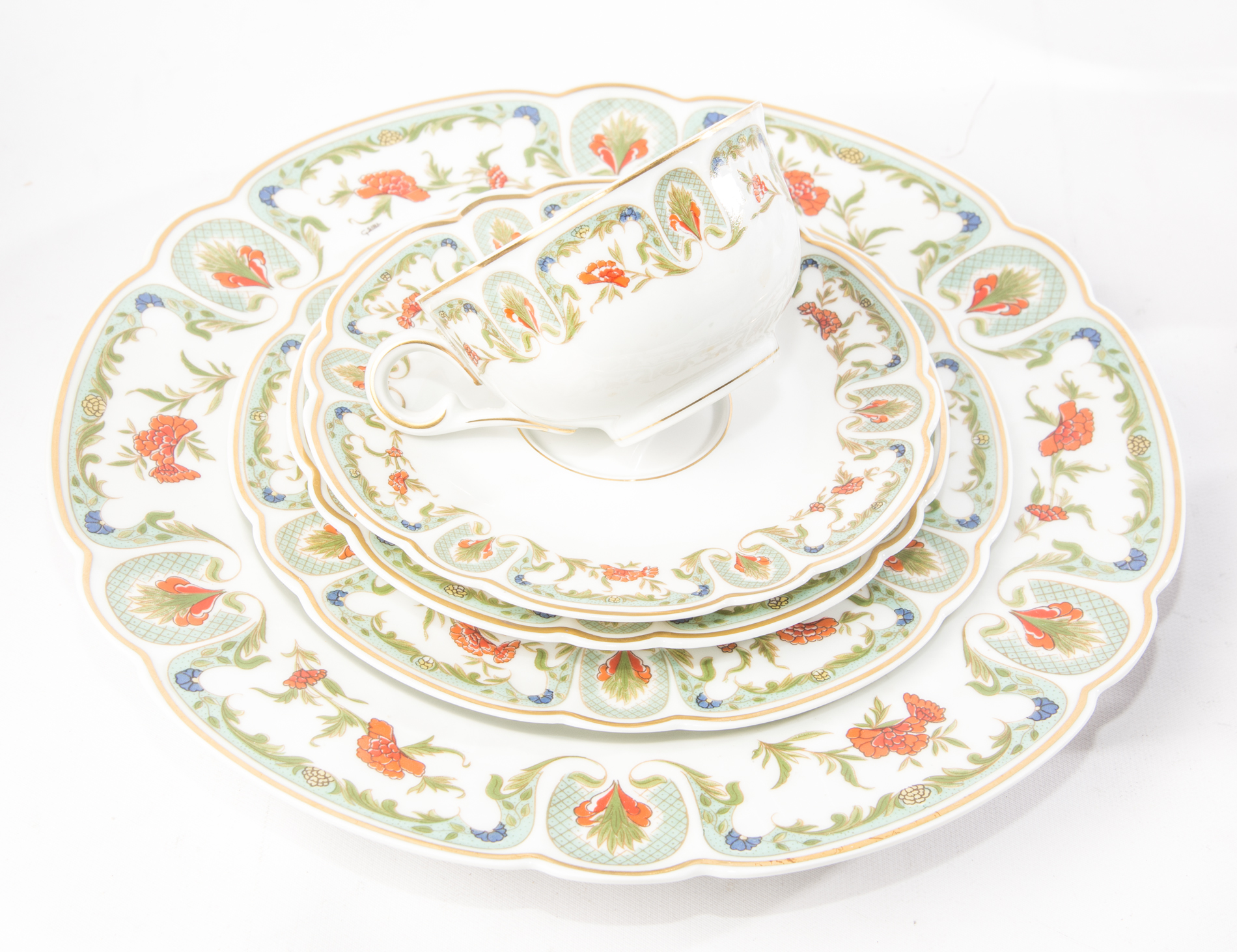 Mozart "Chantoung" Chas Field Haviland Limoges Place Settings for Twelve