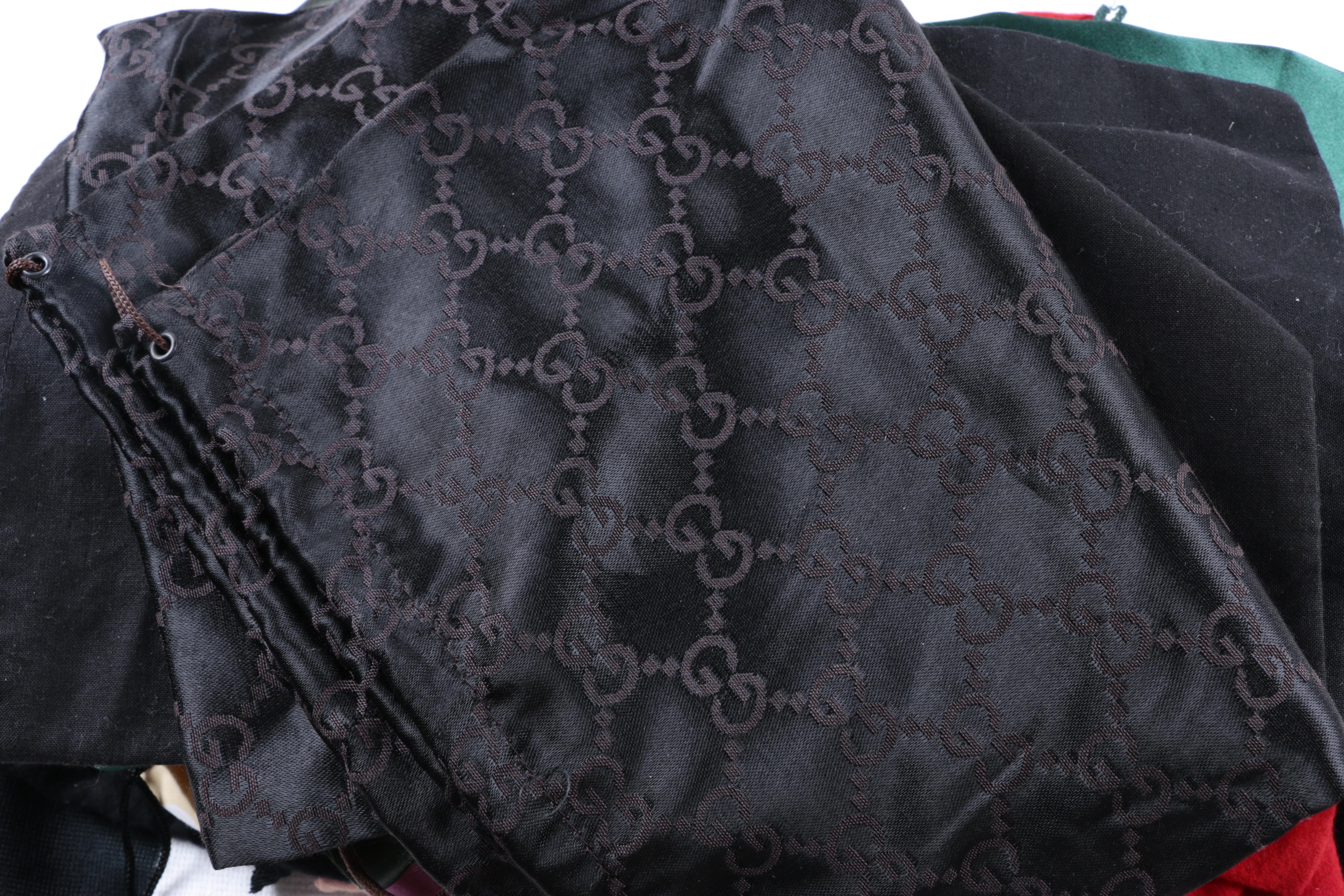 Designer Dust Bags Including Louboutin and Chanel