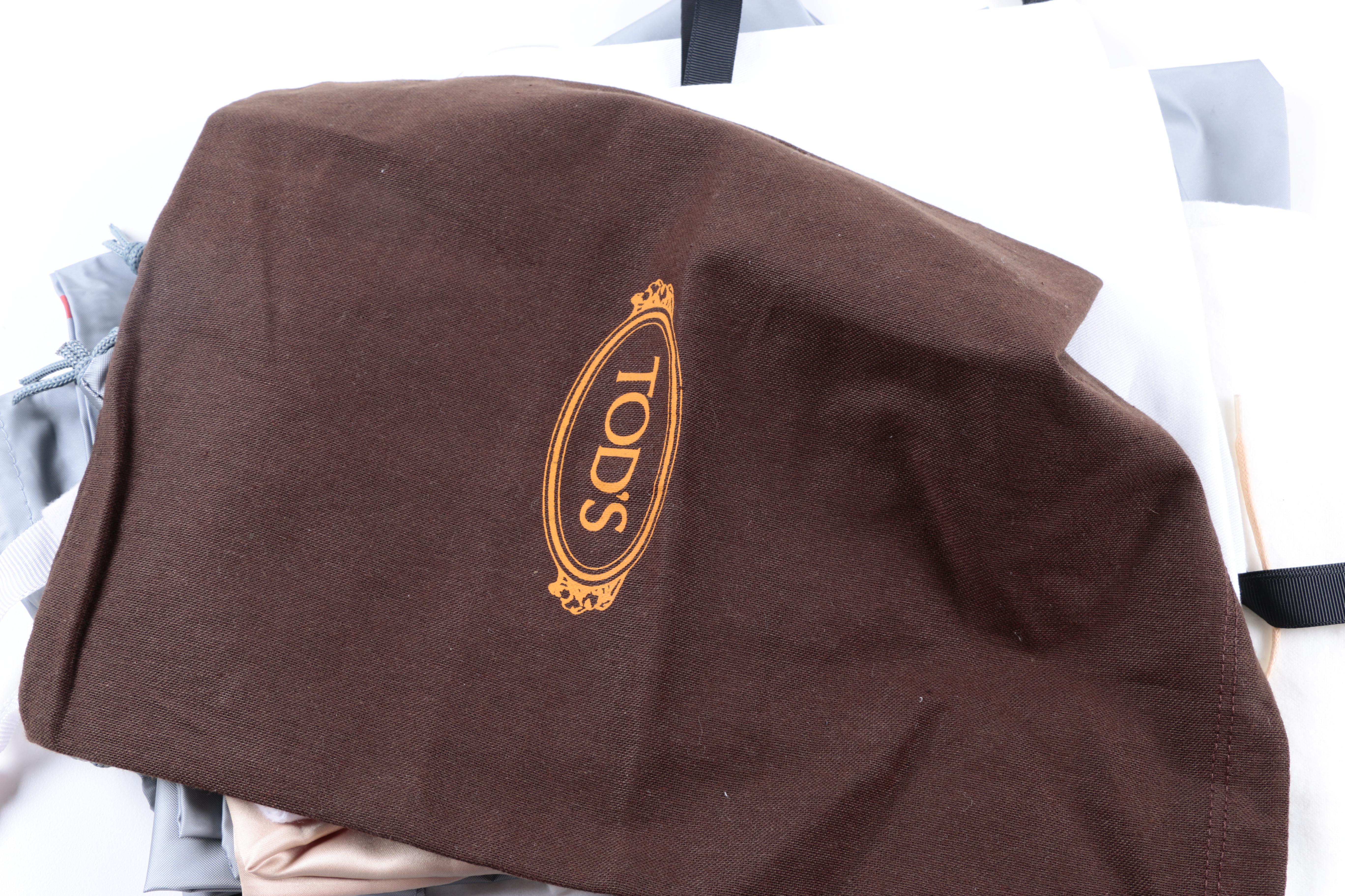 Designer Dust Bags Including Louboutin and Chanel