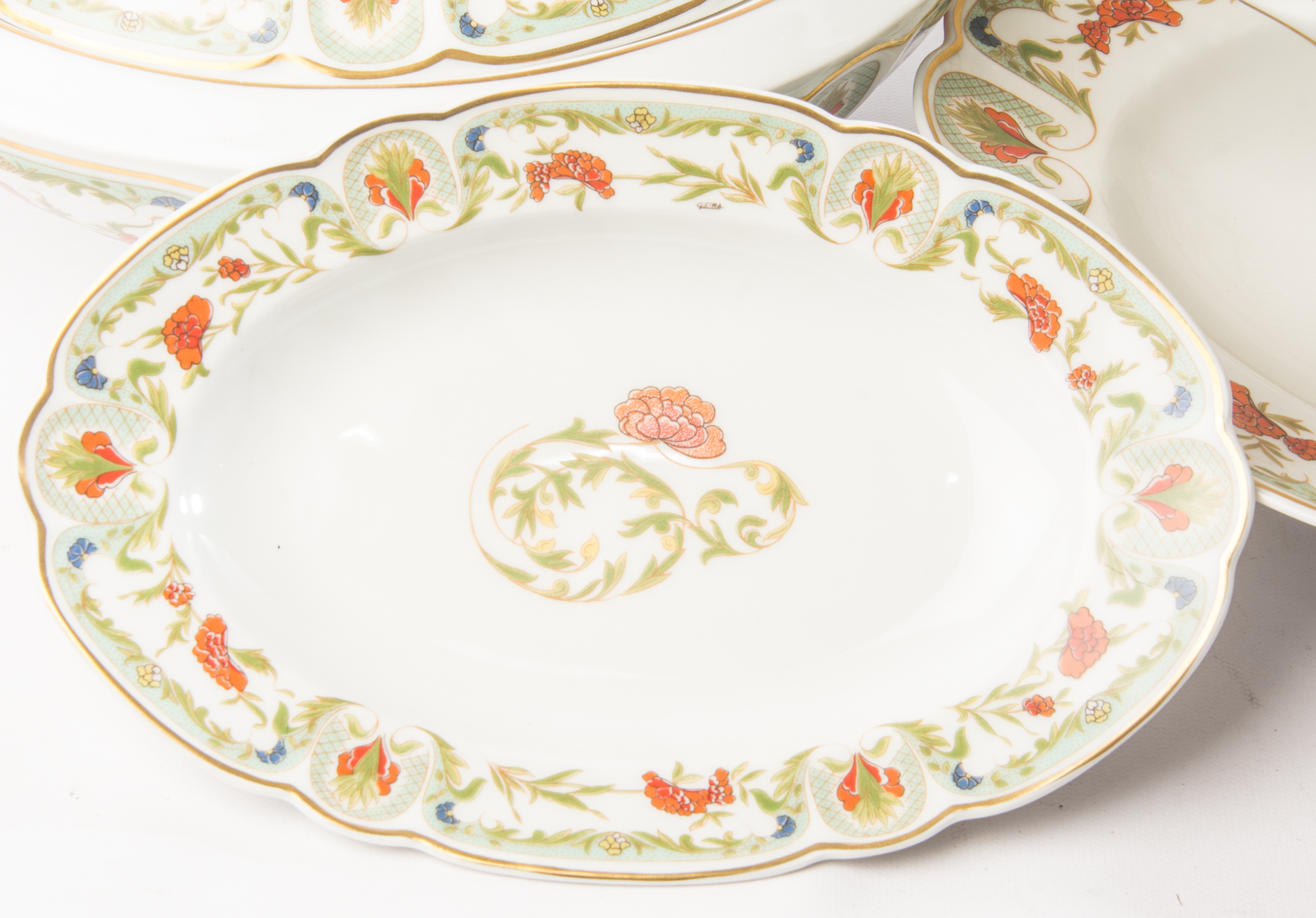 Mozart "Chantoung" Chas Field Haviland Limoges Serving Pieces