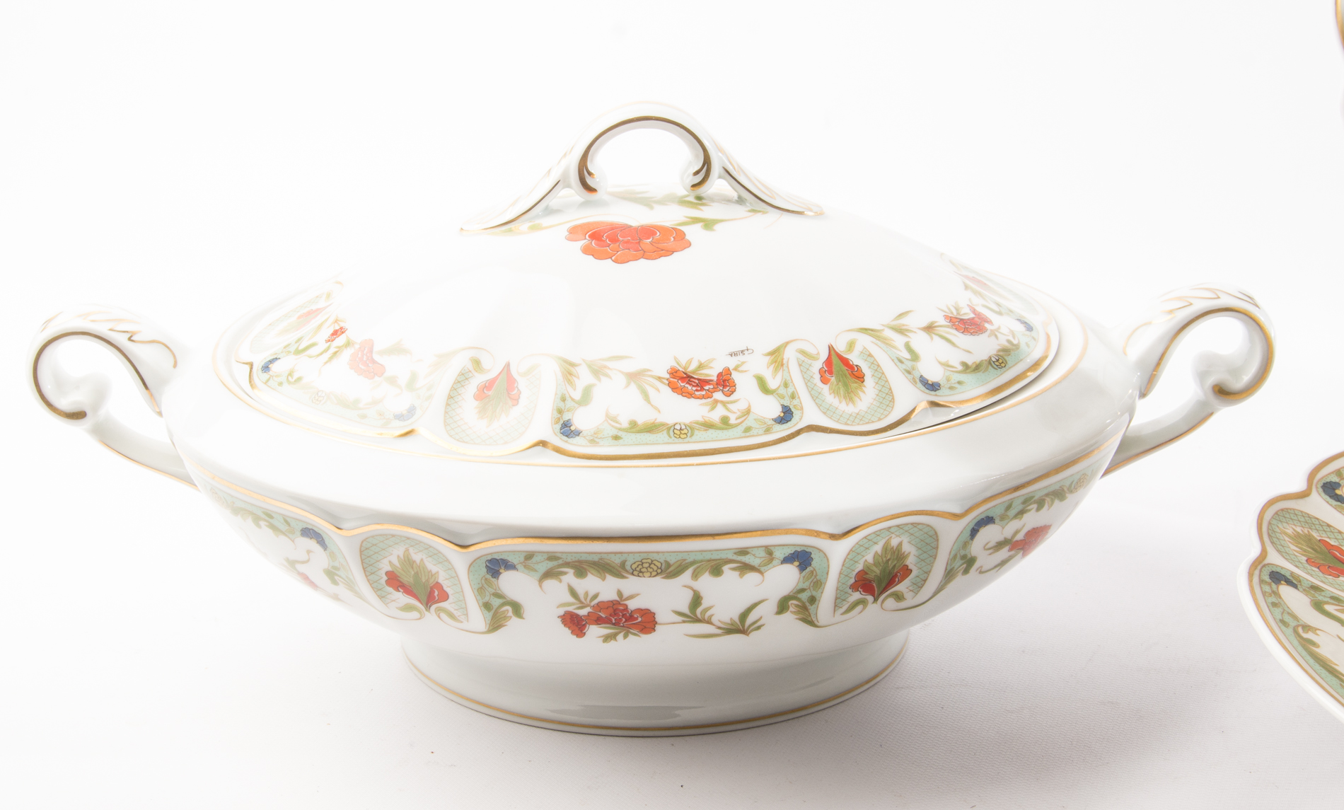 Mozart "Chantoung" Chas Field Haviland Limoges Serving Pieces