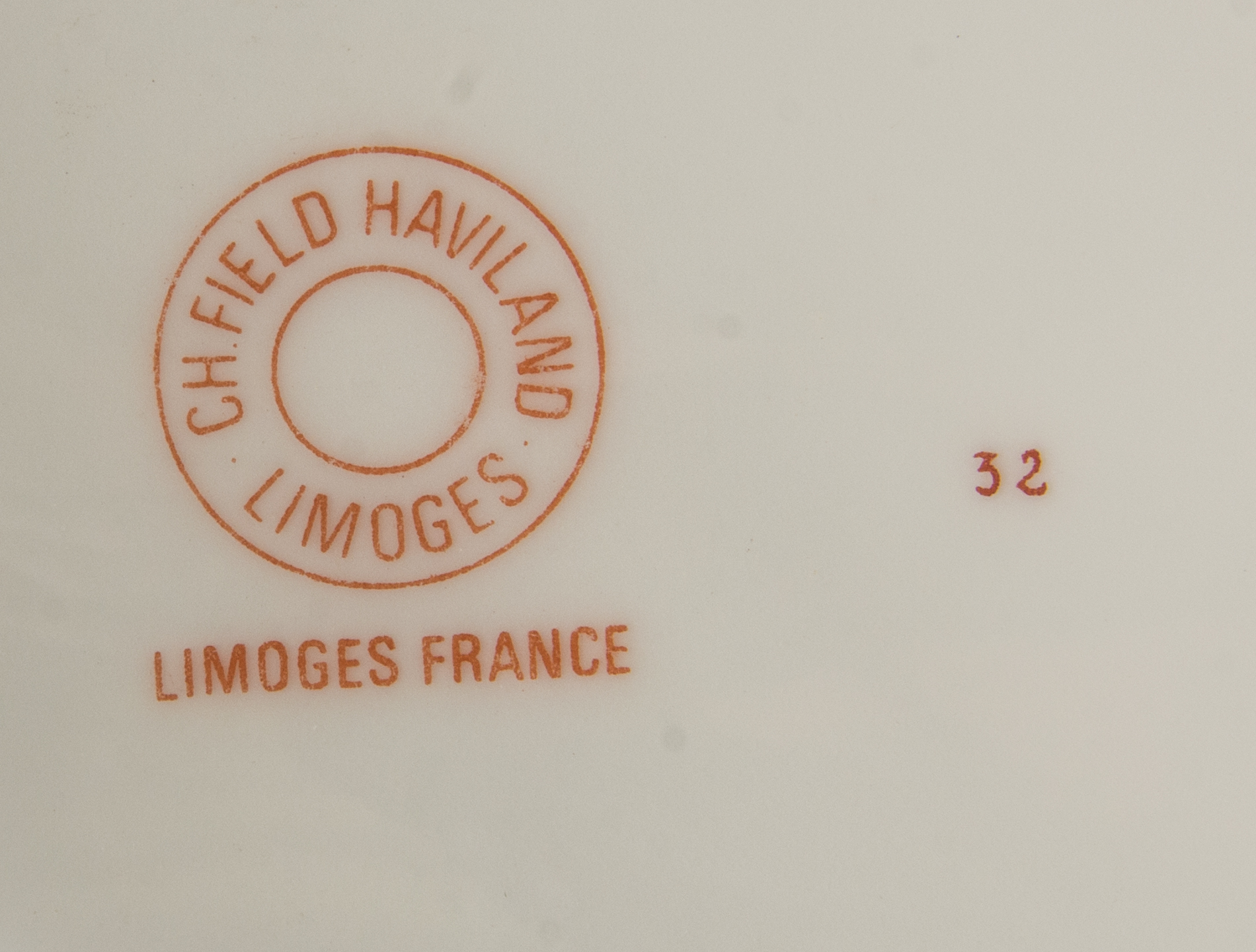 Mozart "Chantoung" Chas Field Haviland Limoges Serving Pieces