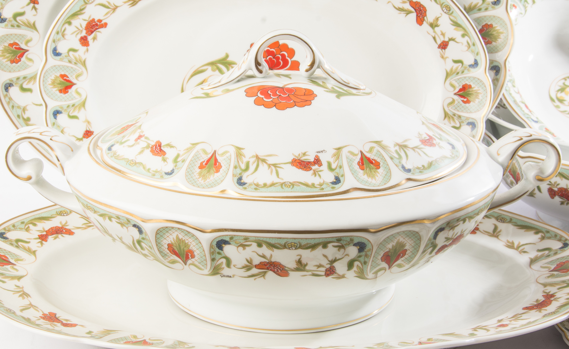 Mozart "Chantoung" Chas Field Haviland Limoges Serving Pieces