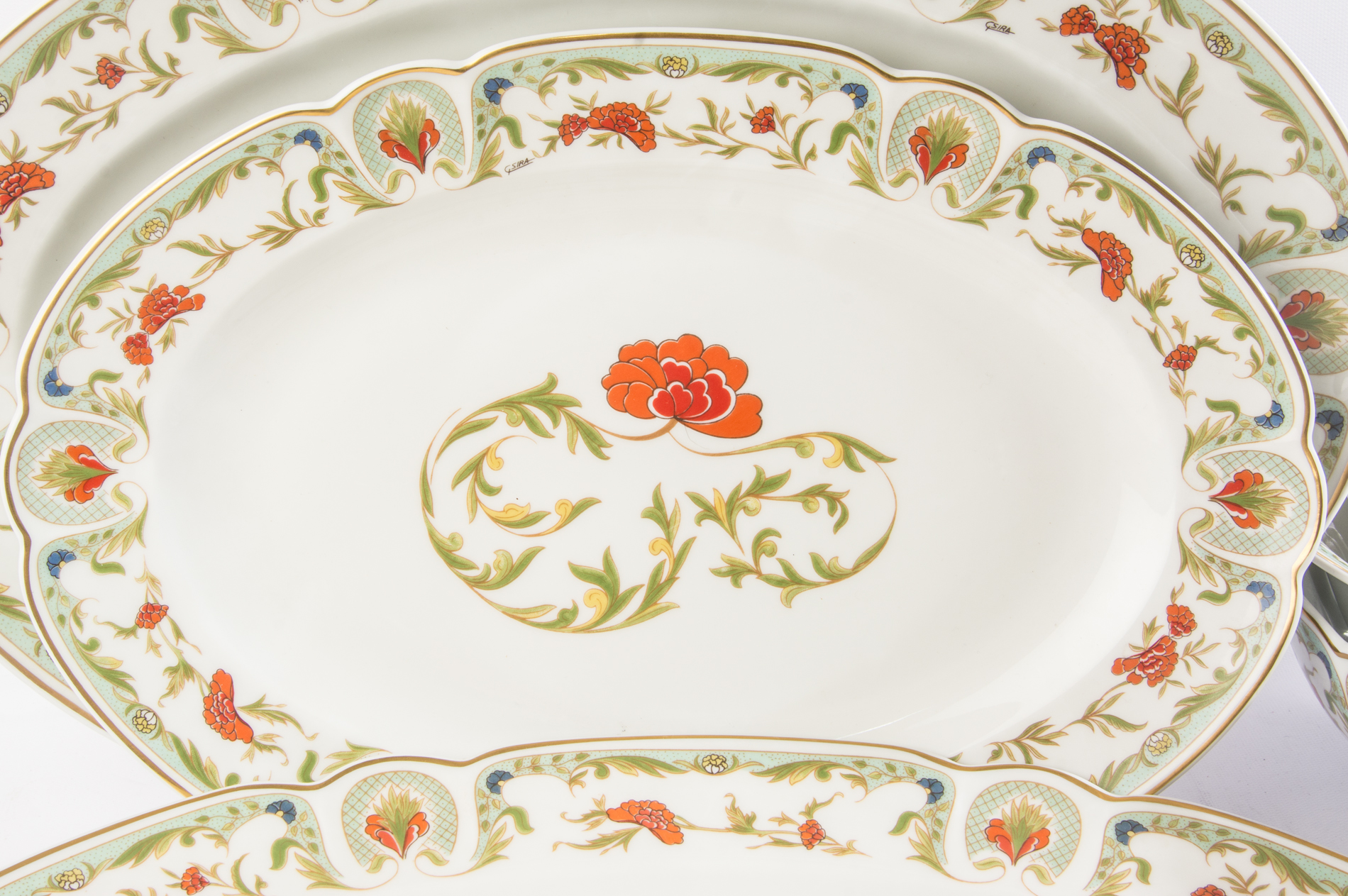 Mozart "Chantoung" Chas Field Haviland Limoges Serving Pieces